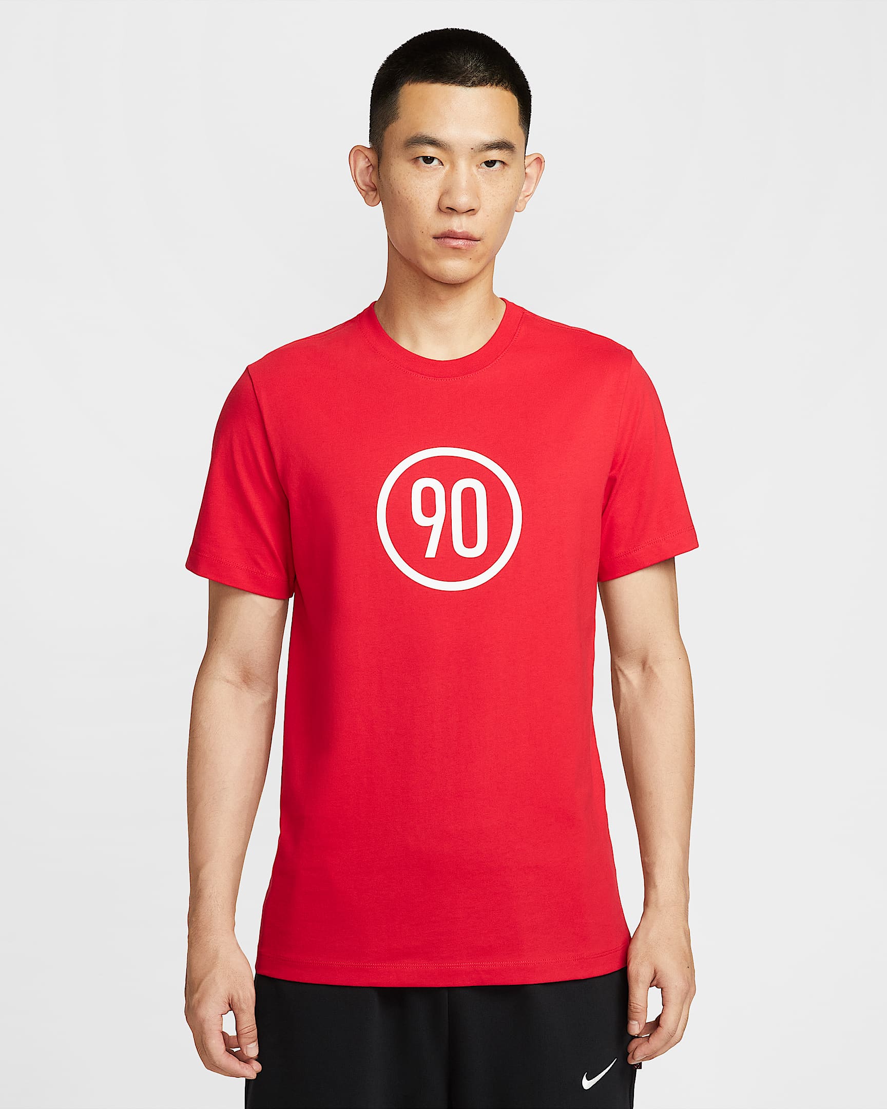 เสื้อยืดฟุตบอลผู้ชาย Nike Total 90 - University Red