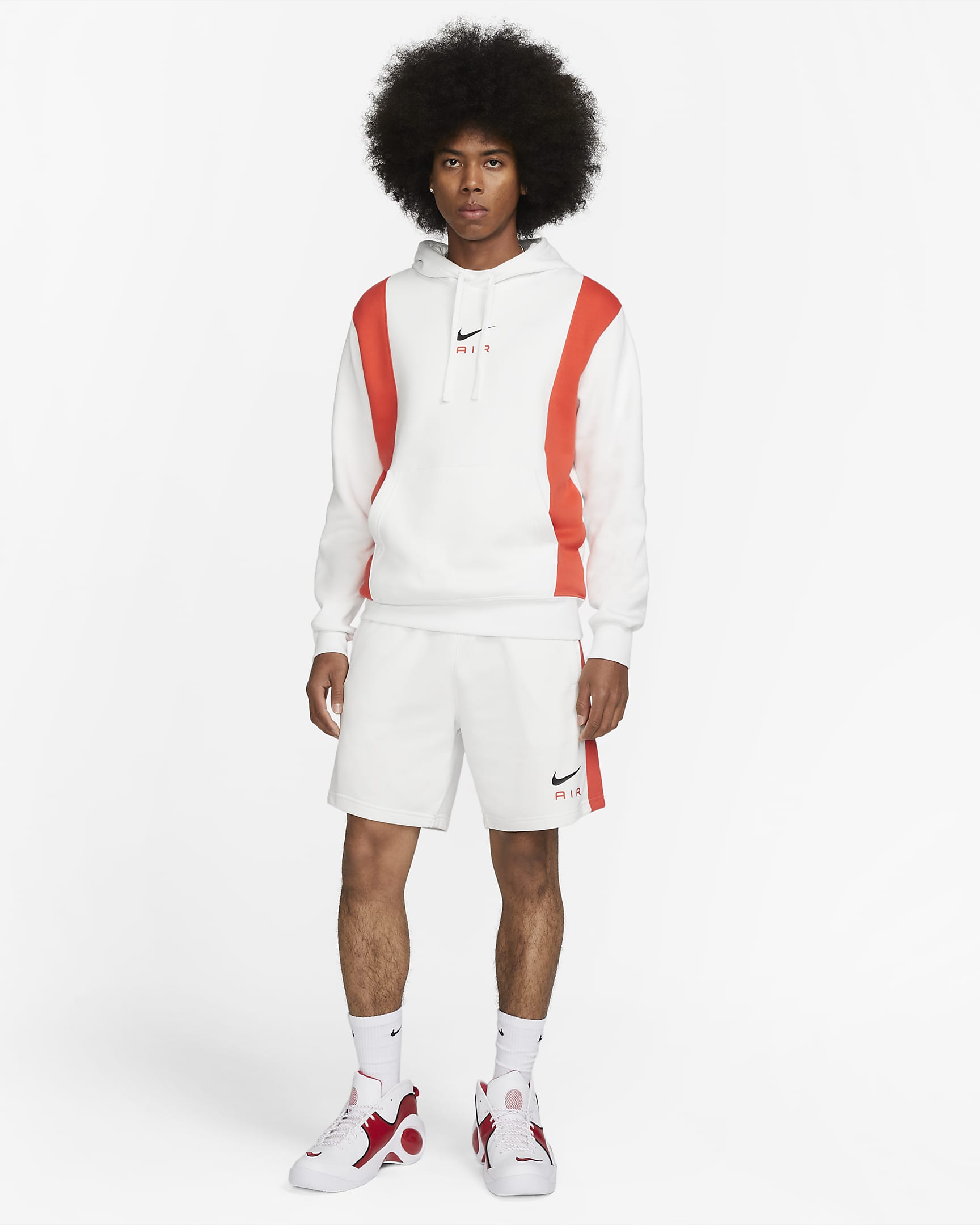 Nike Air Men's Fleece Pullover Hoodie. Nike AT