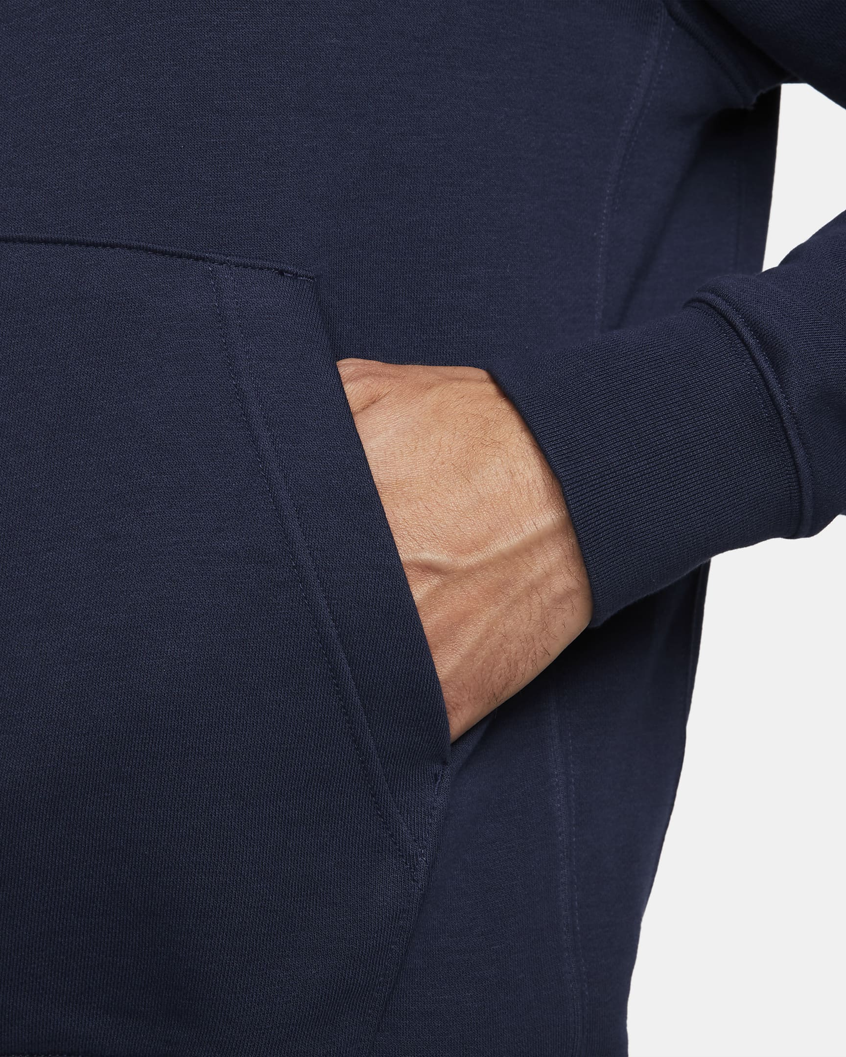 FC Barcelona Men's French Terry Soccer Hoodie. Nike JP