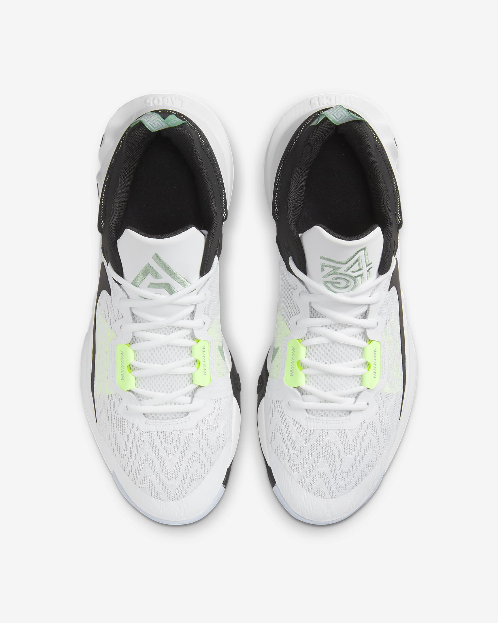 Giannis Immortality 2 Basketball Shoes - White/Barely Volt/Grey Fog/Black