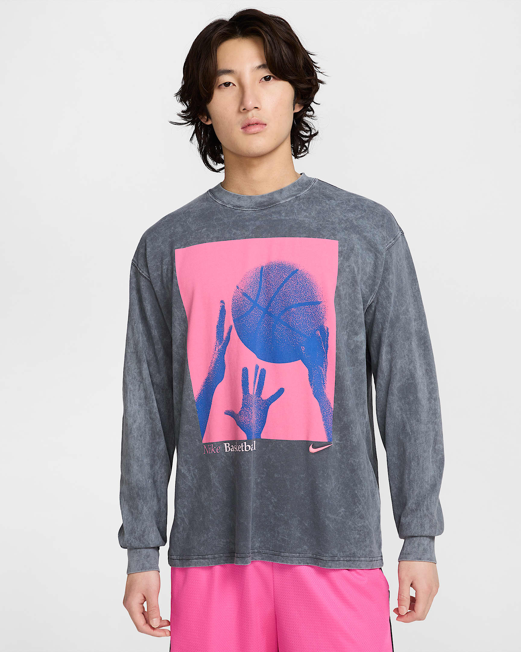 ナイキ メンズ マックス90 ロングスリーブ Tシャツ - アンスラサイト