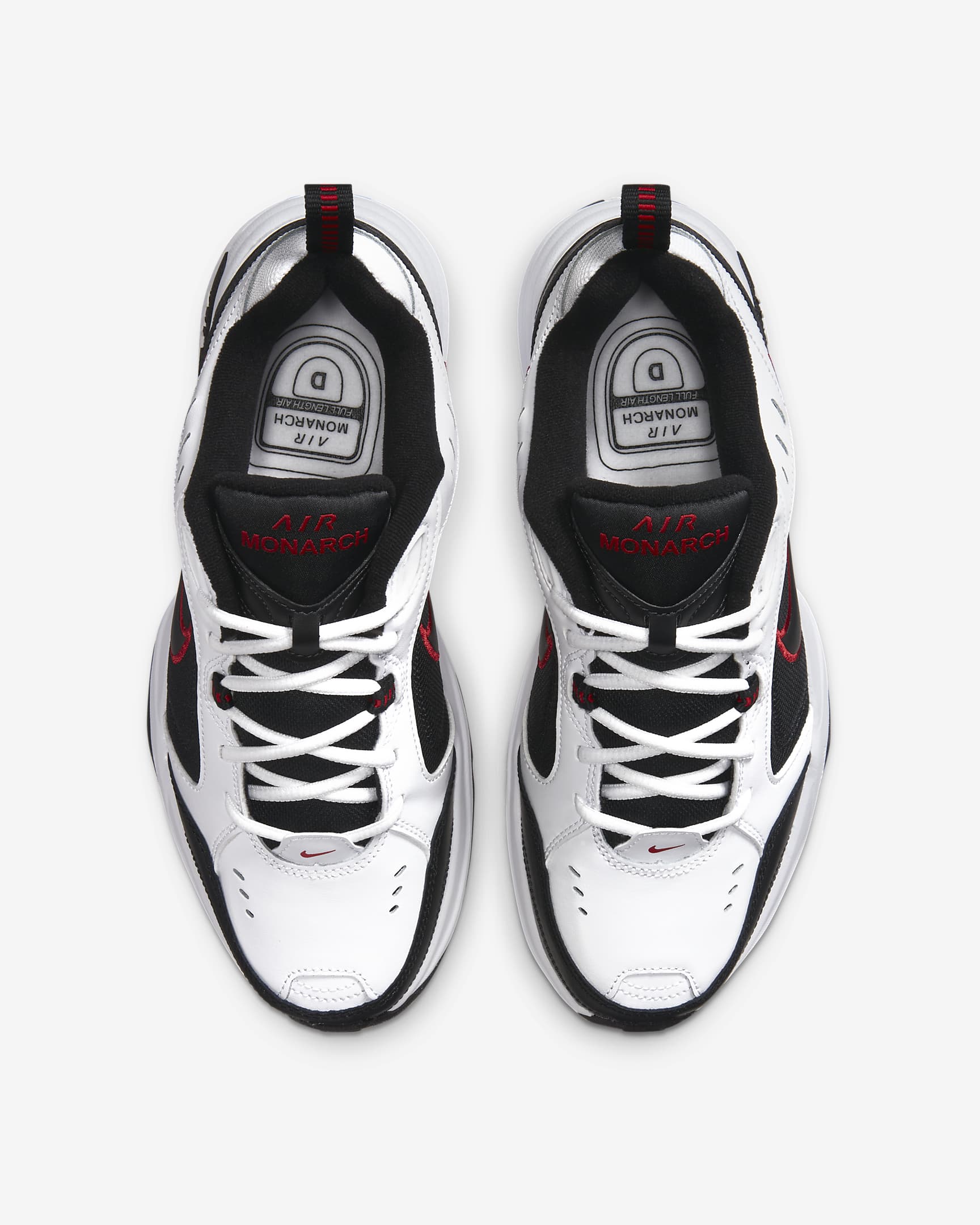 Nike Air Monarch IV Men's Workout Shoes - White/Black