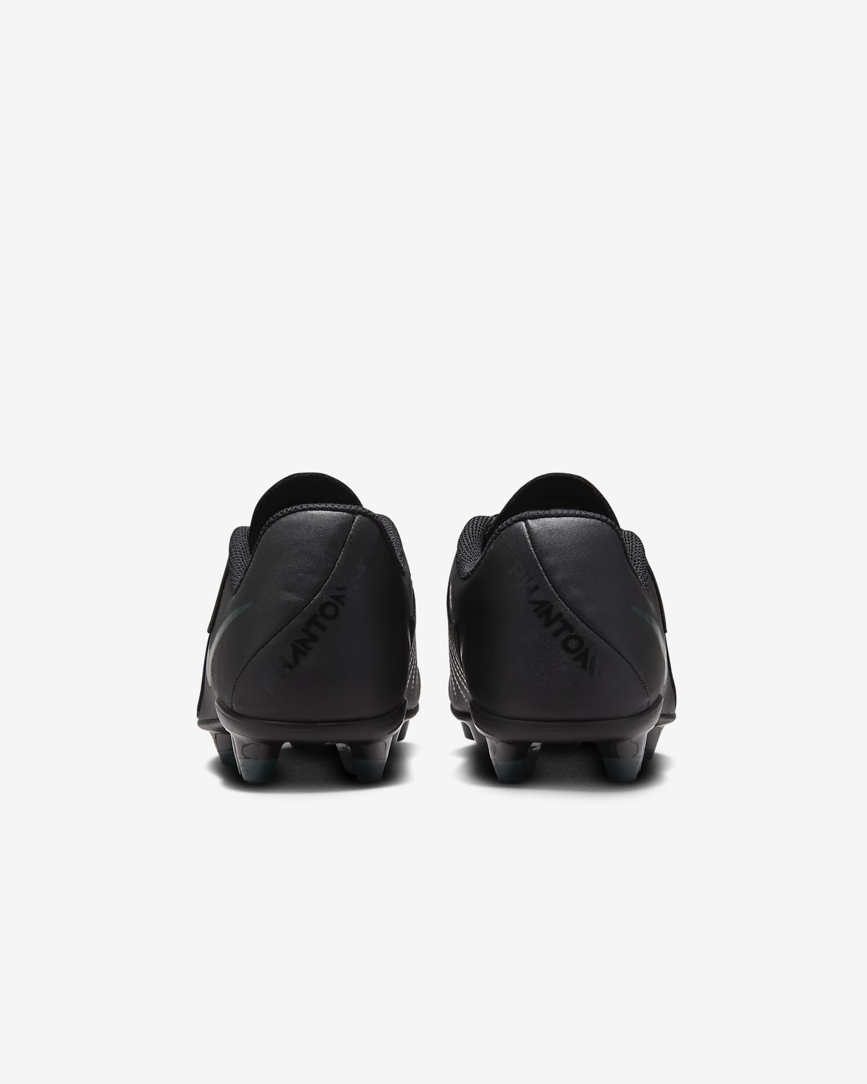 Chaussure de foot à crampons basse MG Nike Jr. Phantom GX 2 Club pour enfant/ado - Noir/Deep Jungle/Noir