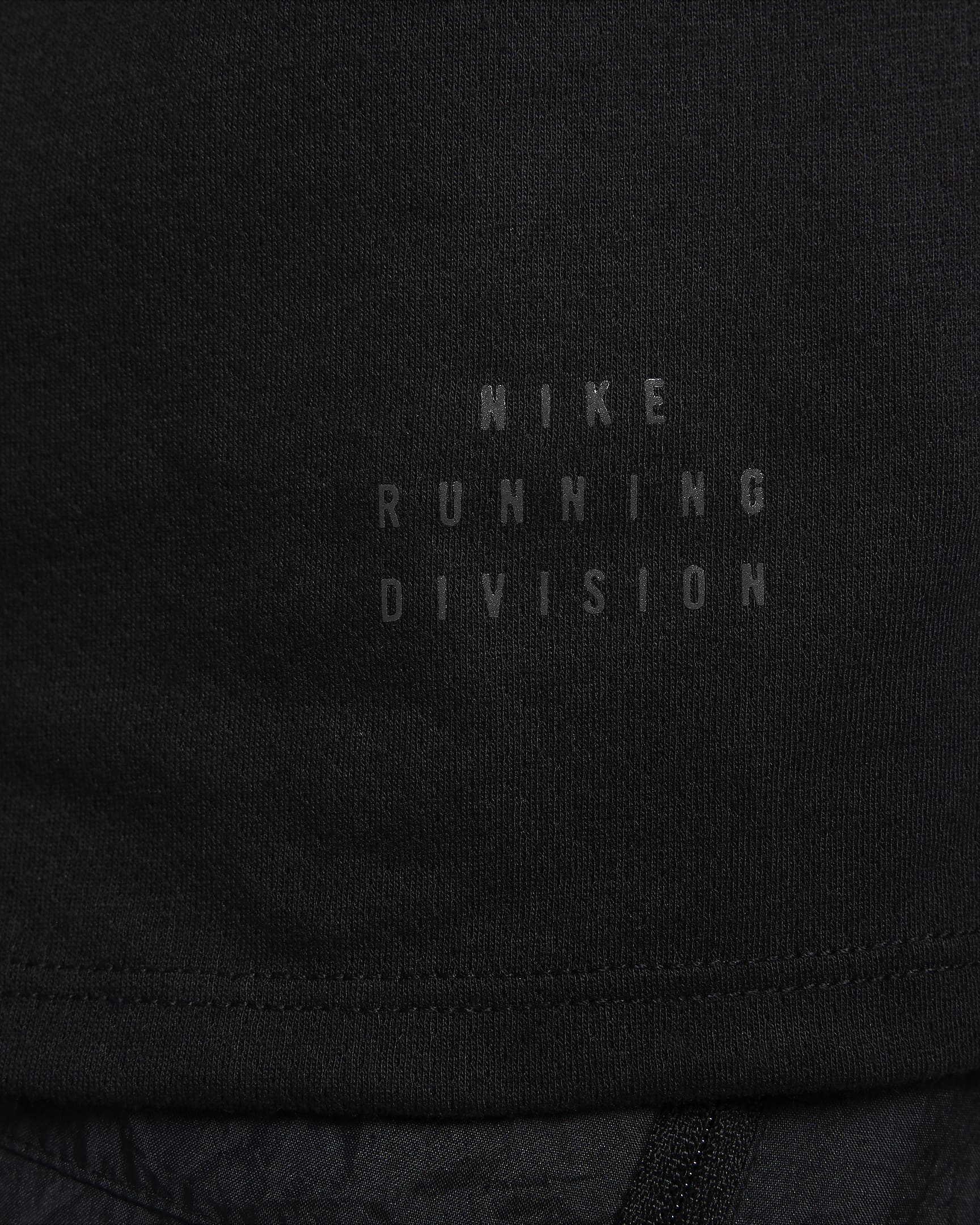 Nike Rise 365 Running Division Men's Dri-FIT Short-Sleeve Running Top - Black/Black