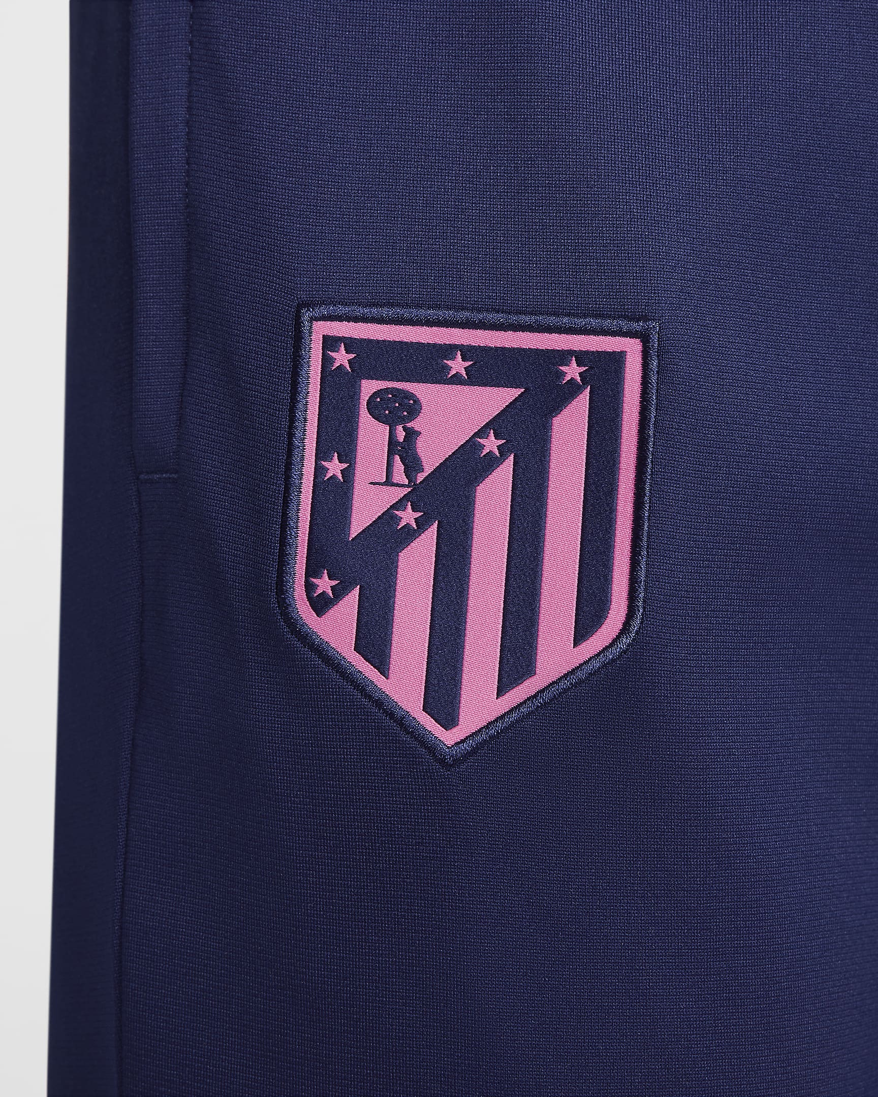 3e survêtement de foot en maille Nike Dri-FIT Atlético Madrid Strike pour homme - Pink Glow/Blue Void/Blue Void