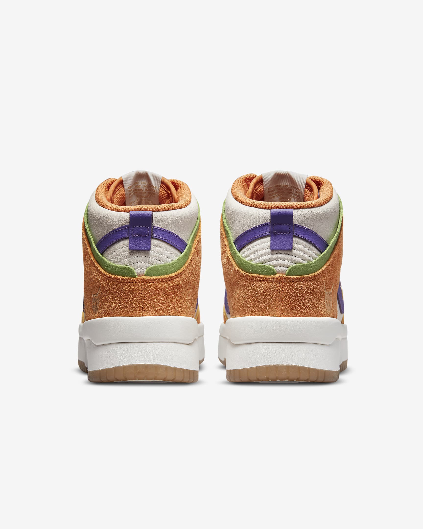 Nike Dunk High Up Premium Women's Shoes - Sail/Harvest Moon/Hot Curry/Canyon Purple