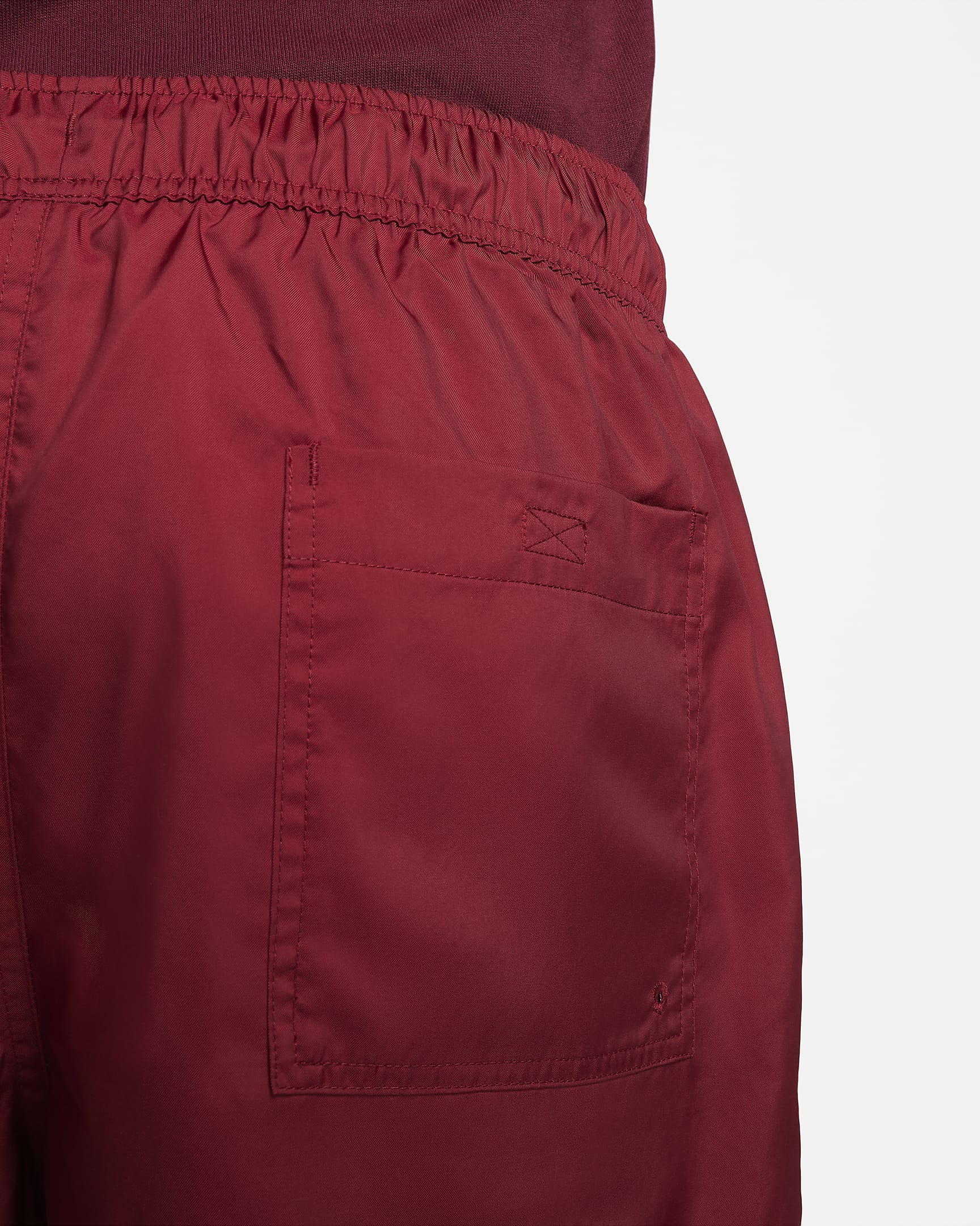 Nike Club Men's Woven Flow Shorts - Team Red/White