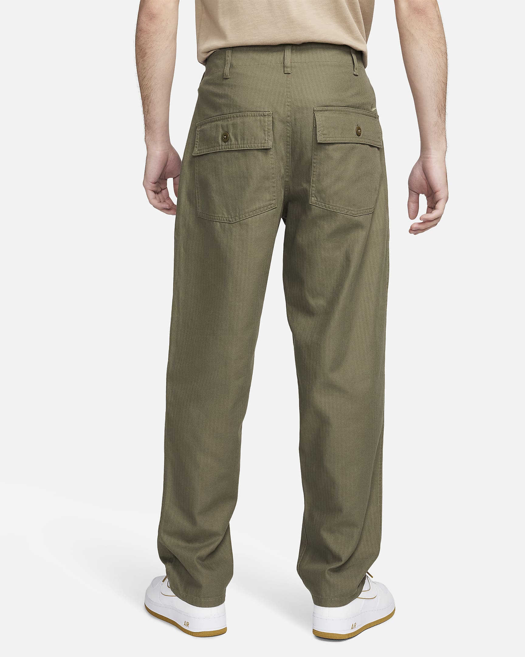 Nike Life Pantalón Fatigue - Hombre - Medium Olive/Medium Olive