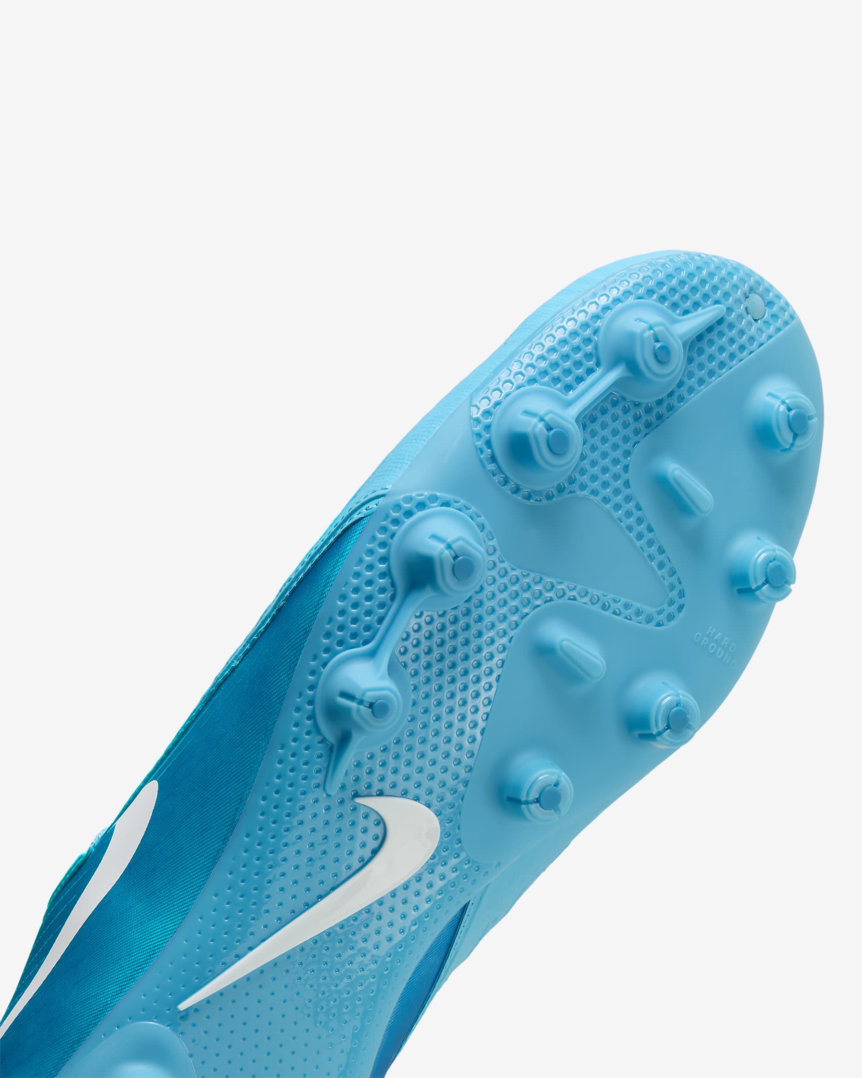 Nike Phantom GX 2 Academy HG Low-Top Soccer Cleats - Blue Fury/White