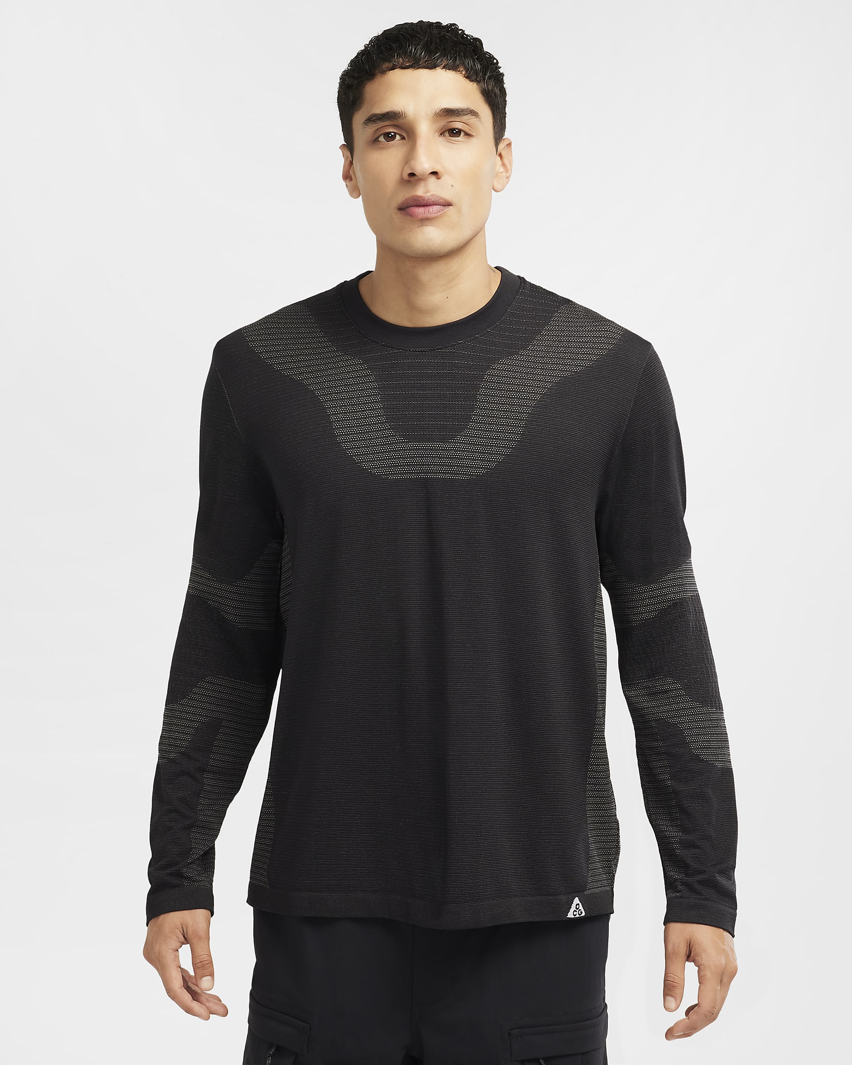 Nike ACG 'Delta River' Dri-FIT ADV Long-Sleeve Base Layer - Black/Cool Grey