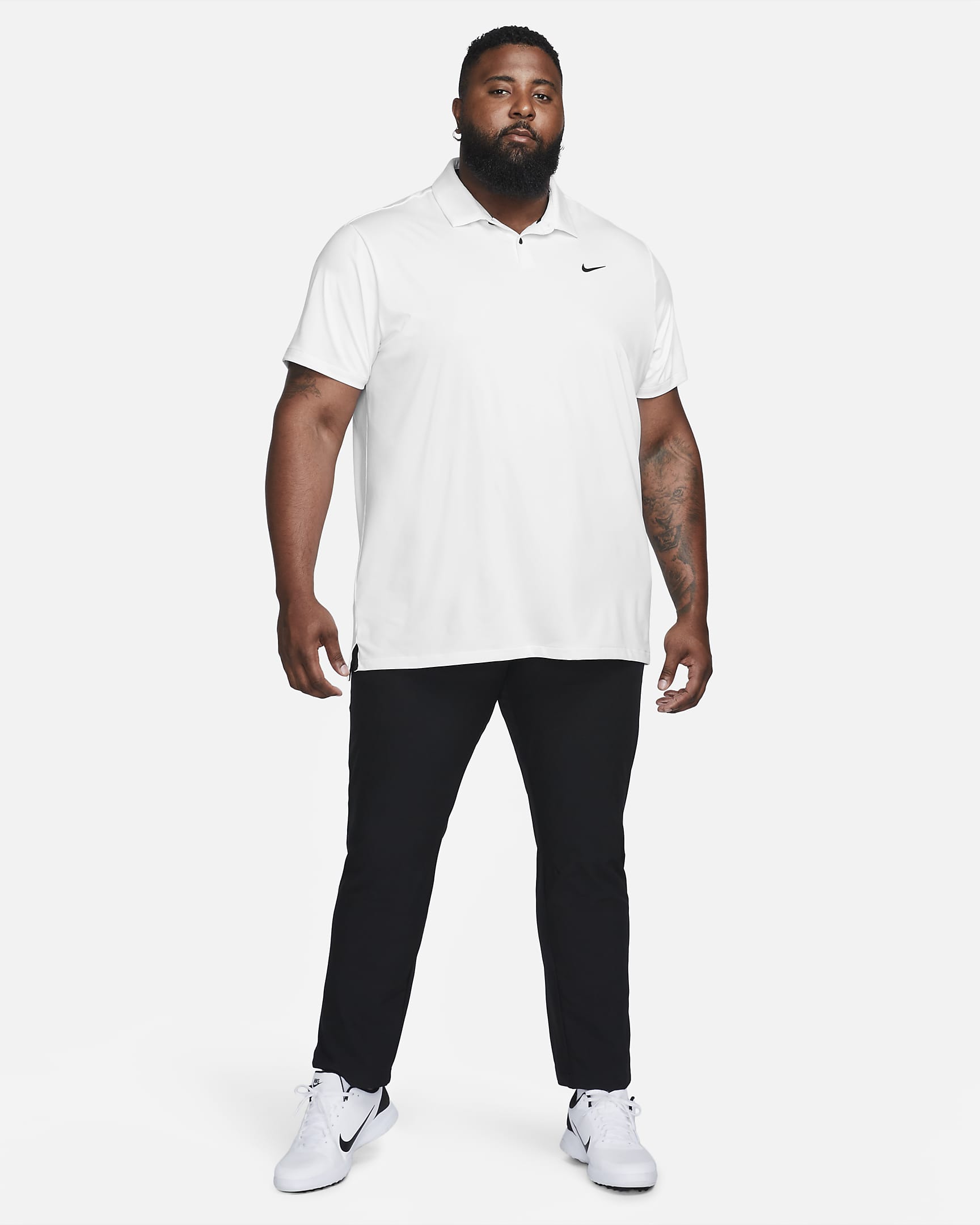 Nike Dri-FIT Tour Men's Solid Golf Polo. Nike IE