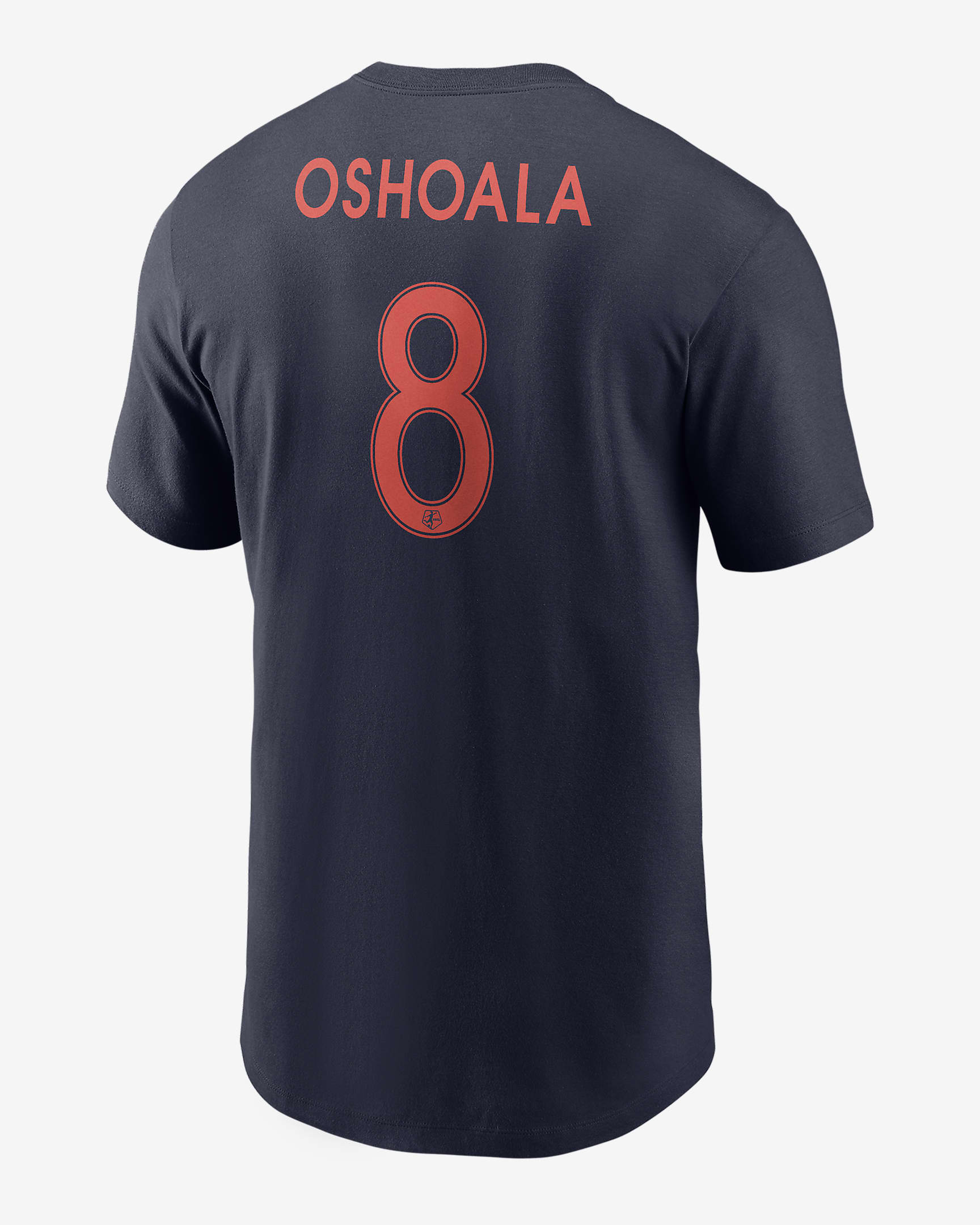 Asisat Oshoala Bay FC Men's Nike NWSL TShirt.