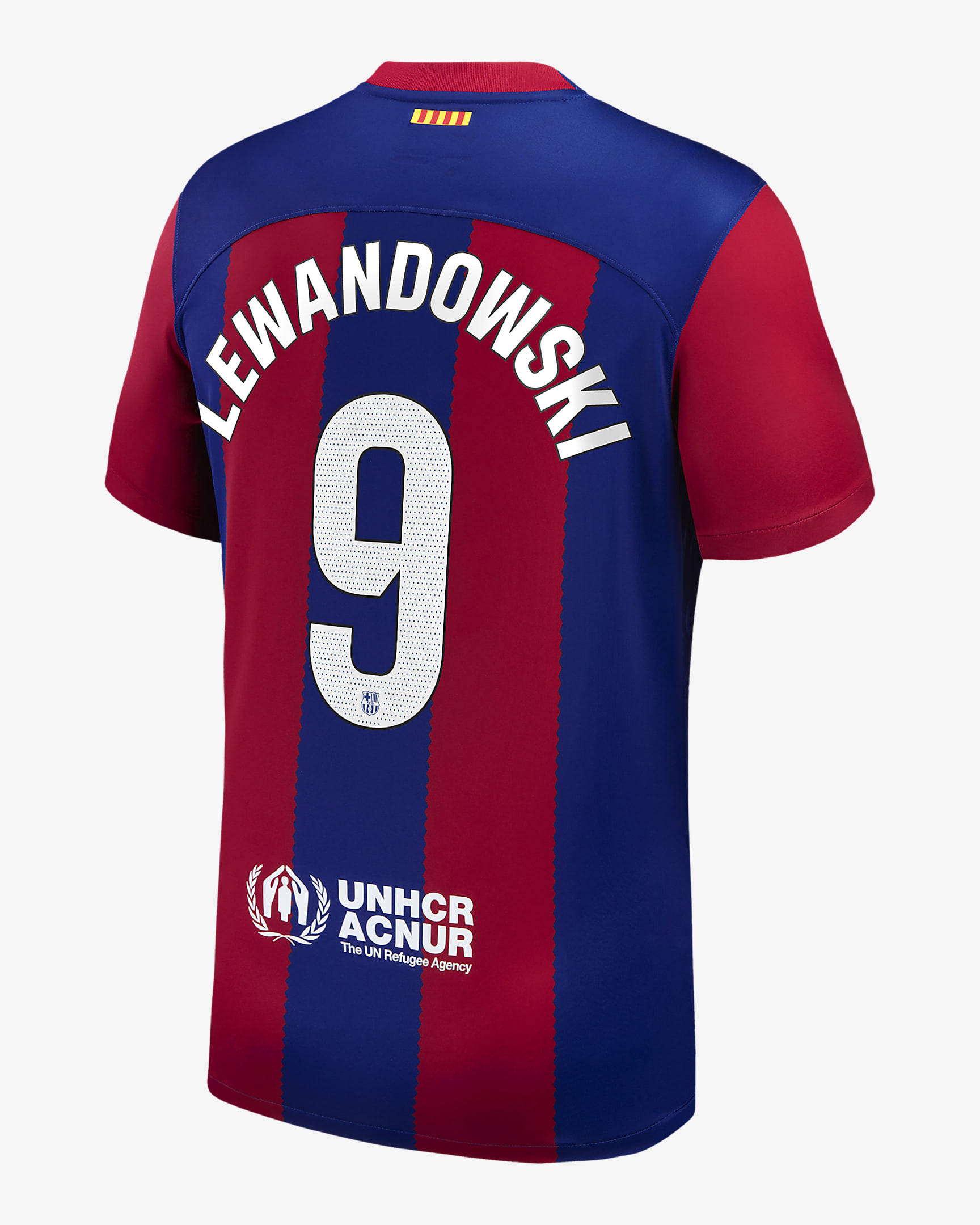 Robert Lewandowski Barcelona 2023/24 Stadium Home Men's Nike Dri-FIT ...