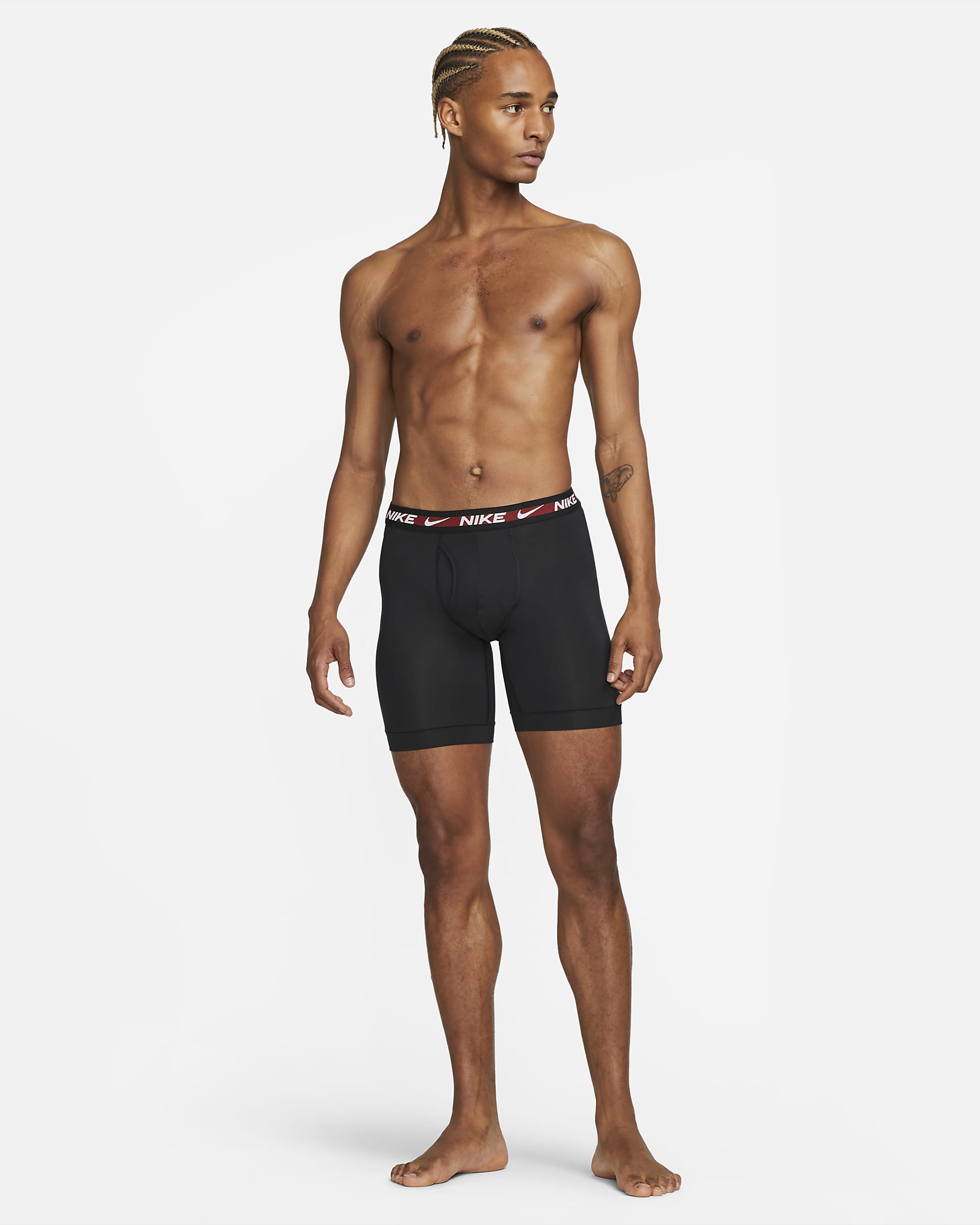 Nike Dri-FIT Ultra Stretch Micro Men's Long Boxer Brief (3-Pack). Nike.com