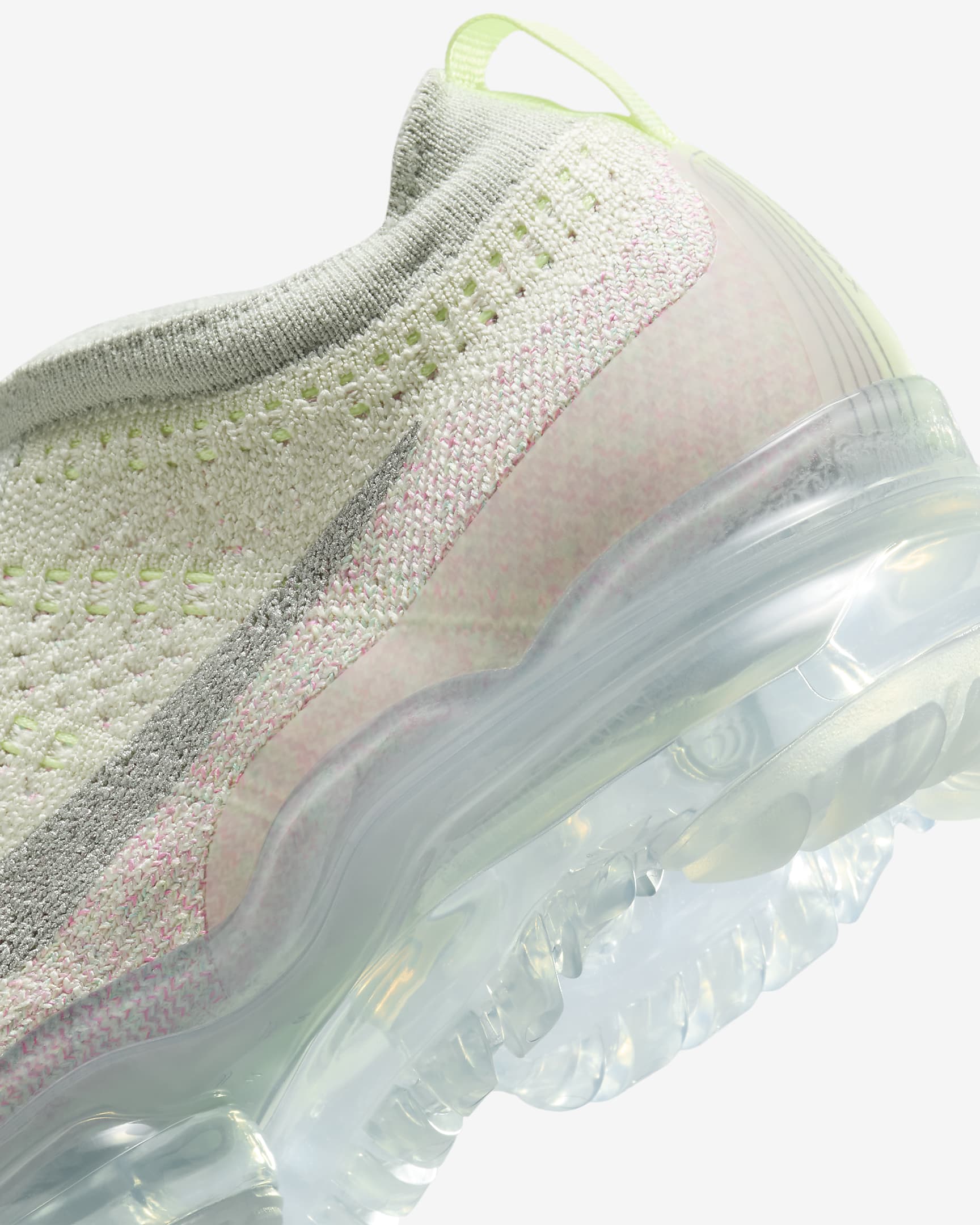 Nike Air VaporMax 2023 Flyknit 女鞋 - Sea Glass/Light Silver/Barely Volt/Metallic Silver