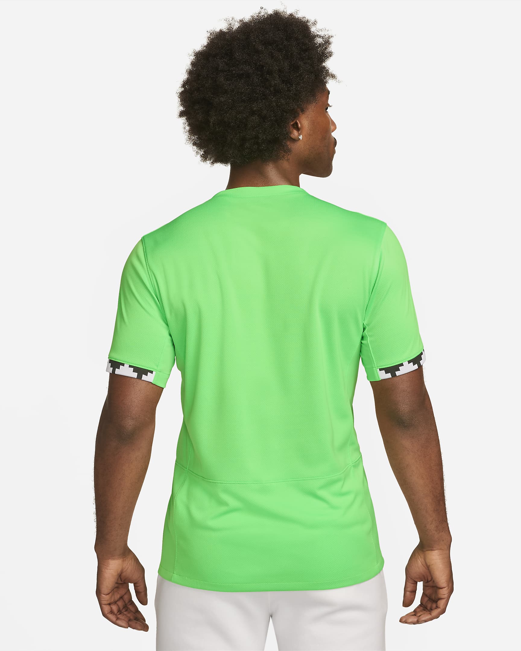 Nigeria 2023 Stadium Home Men's Nike Dri-FIT Football Shirt. Nike SK