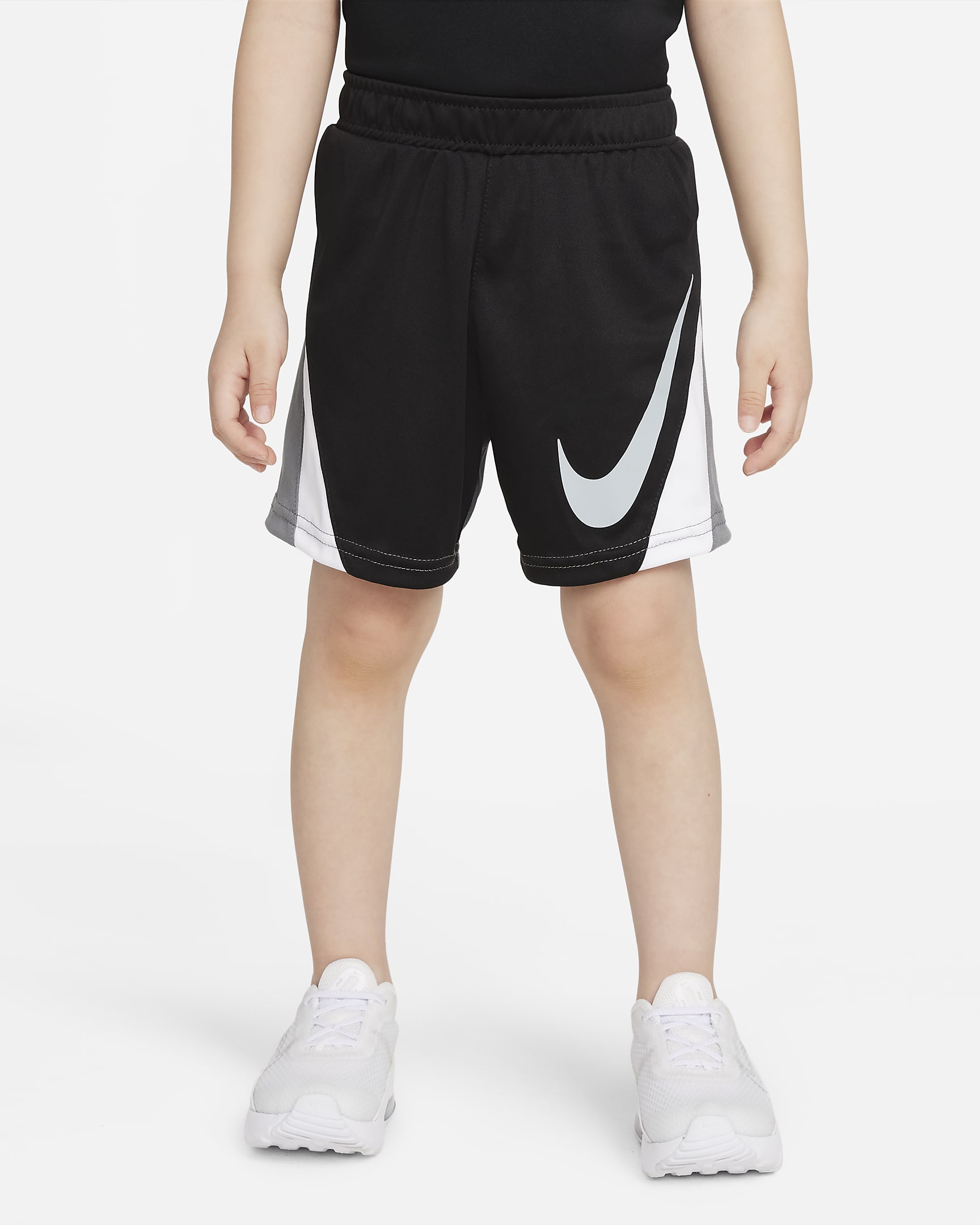 ナイキ Dri-FIT キッズ ショートパンツ - スモークグレー