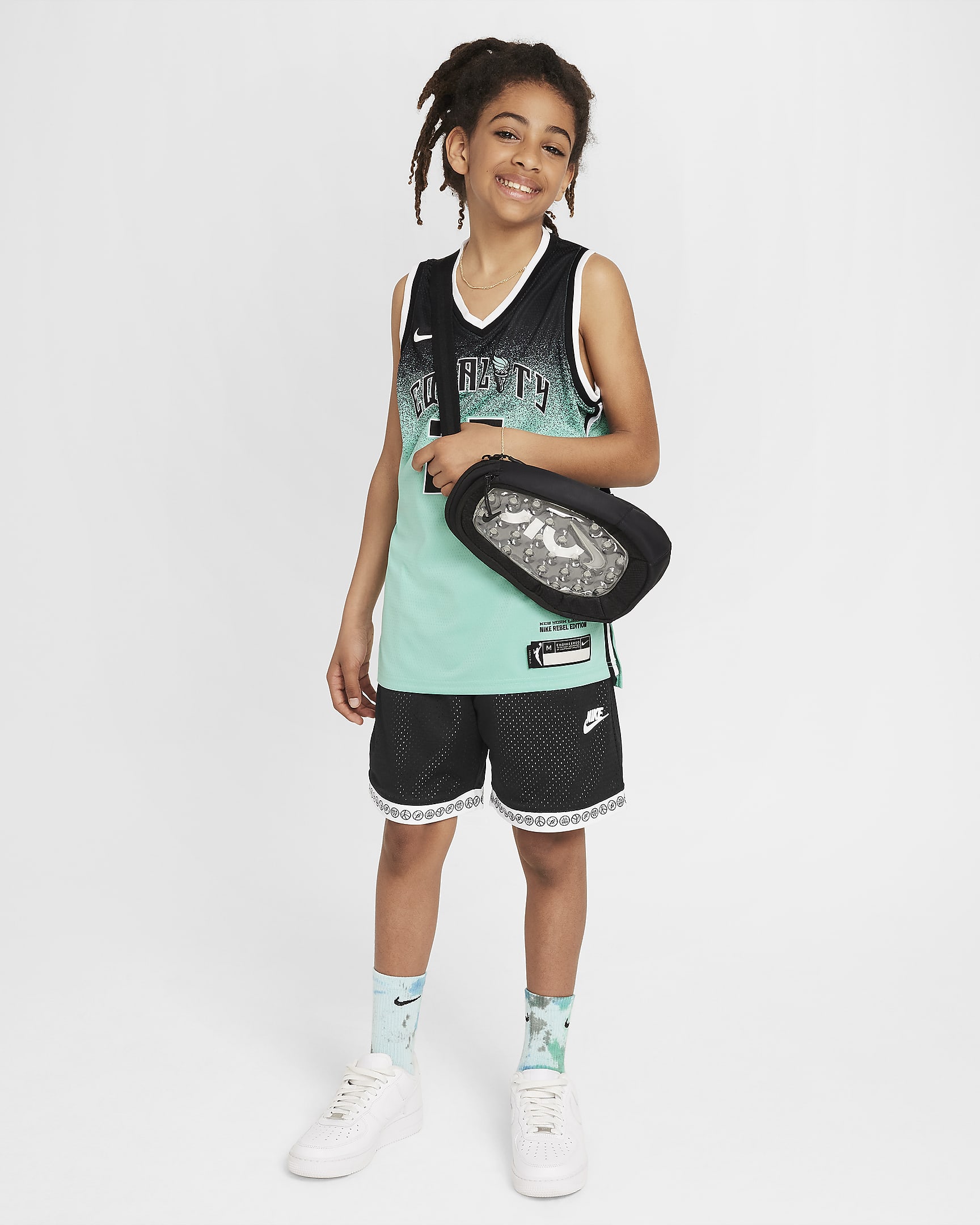 Sabrina Ionescu New York Liberty 2023 Rebel Edition Older Kids' (Boys ...