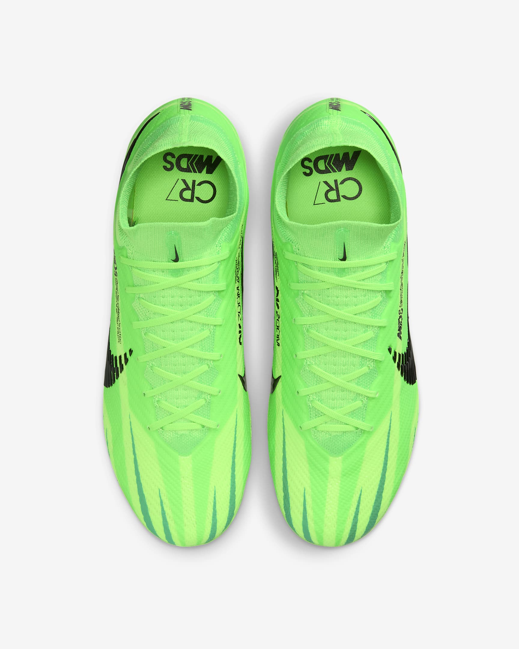 Calzado de fútbol FG de corte high Nike Superfly 9 Elite Mercurial Dream Speed - Verde strike/Verde estadio/Negro