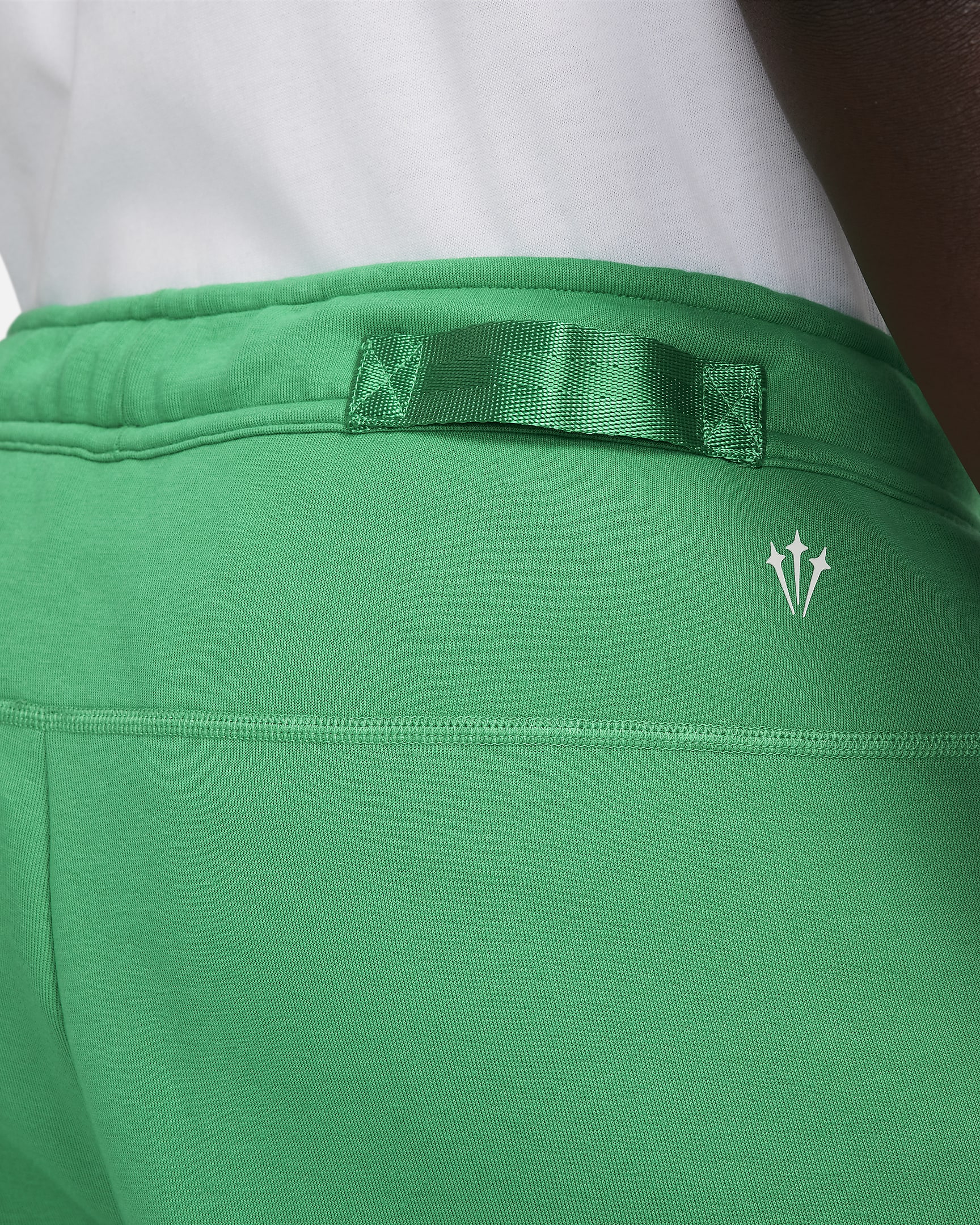 NOCTA Tech Fleece Pantalons de xandall amb vora oberta - Home - Stadium Green/Sail