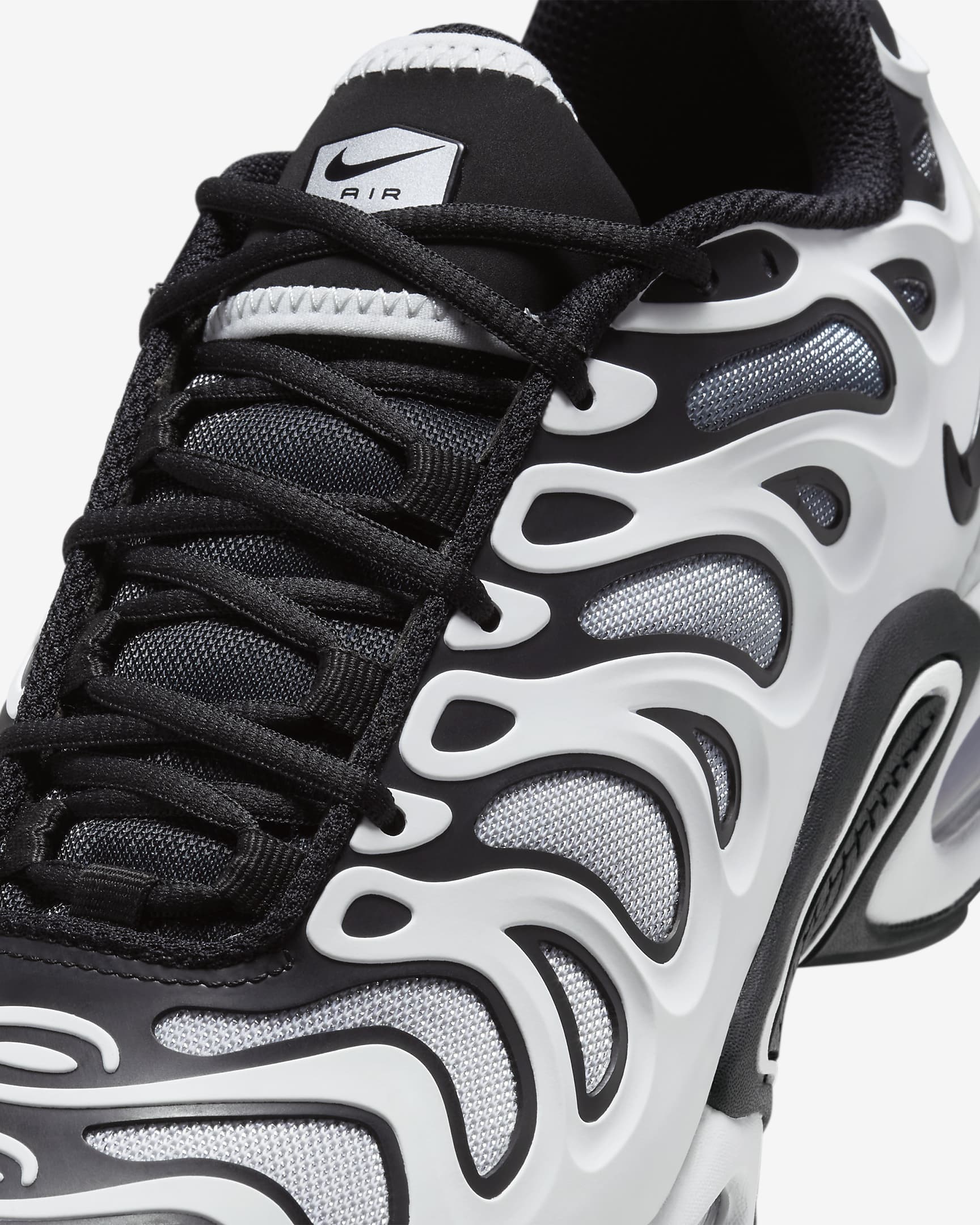 Nike Air Max Plus Drift damesko - Summit White/Metallic Silver/Svart