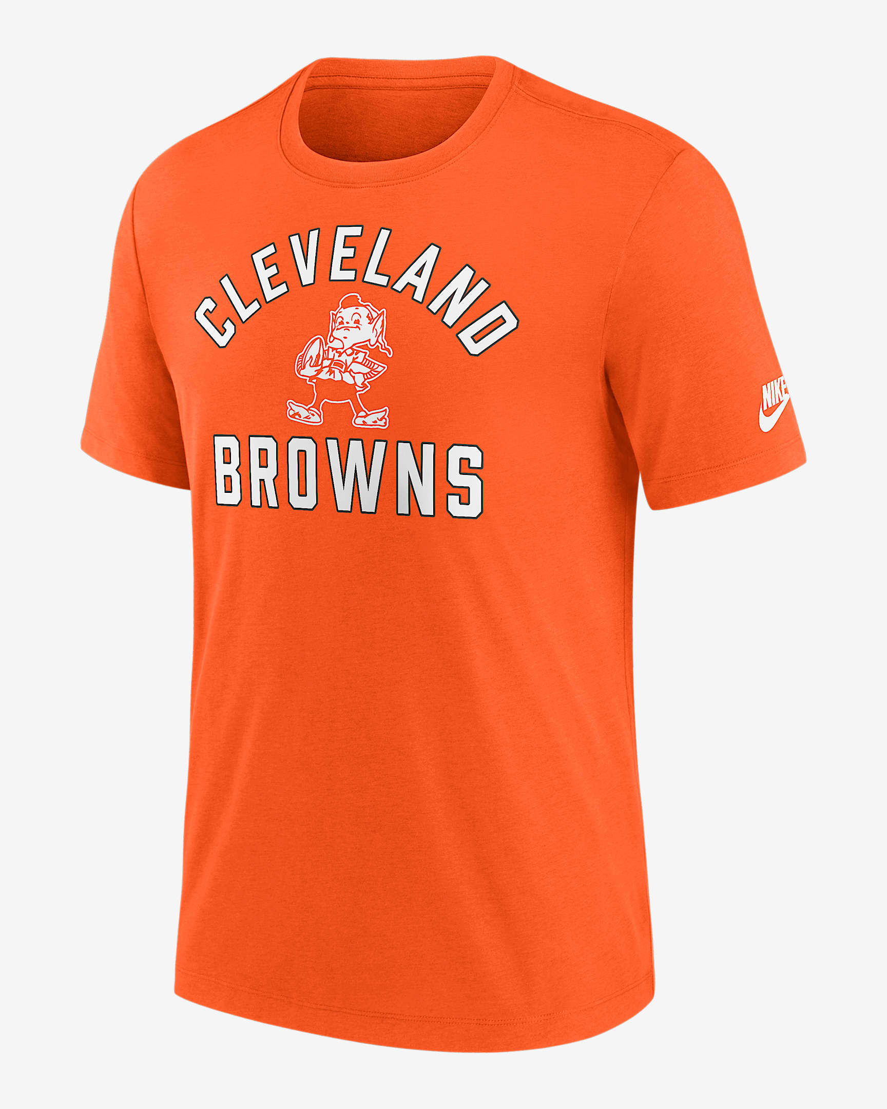 Playera Nike de la NFL para hombre Cleveland Browns Favorable Timeline - Naranja