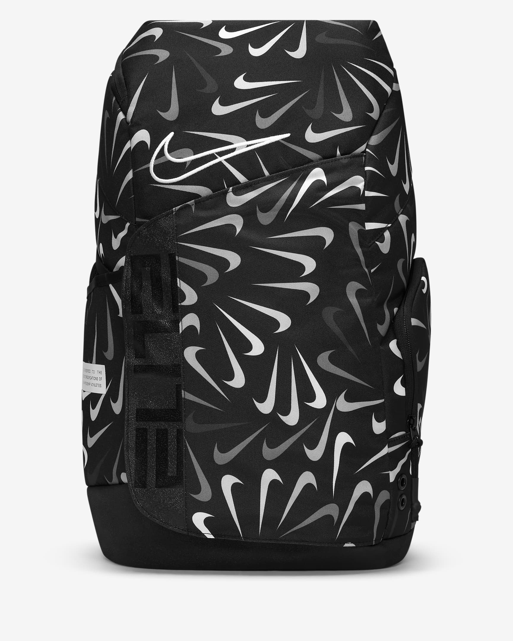 Nike Hoops Elite Pro Basketball Backpack (32L) - Black/Black/White