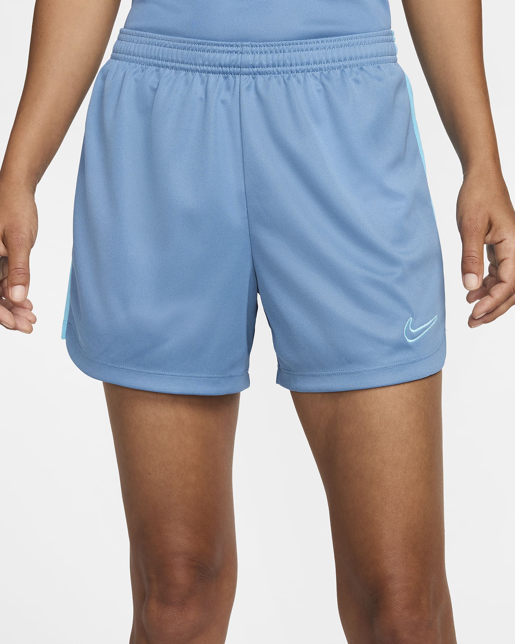 Nike Dri-FIT Academy 23 Damen-Fußballshorts - Aegean Storm/Baltic Blue/Baltic Blue