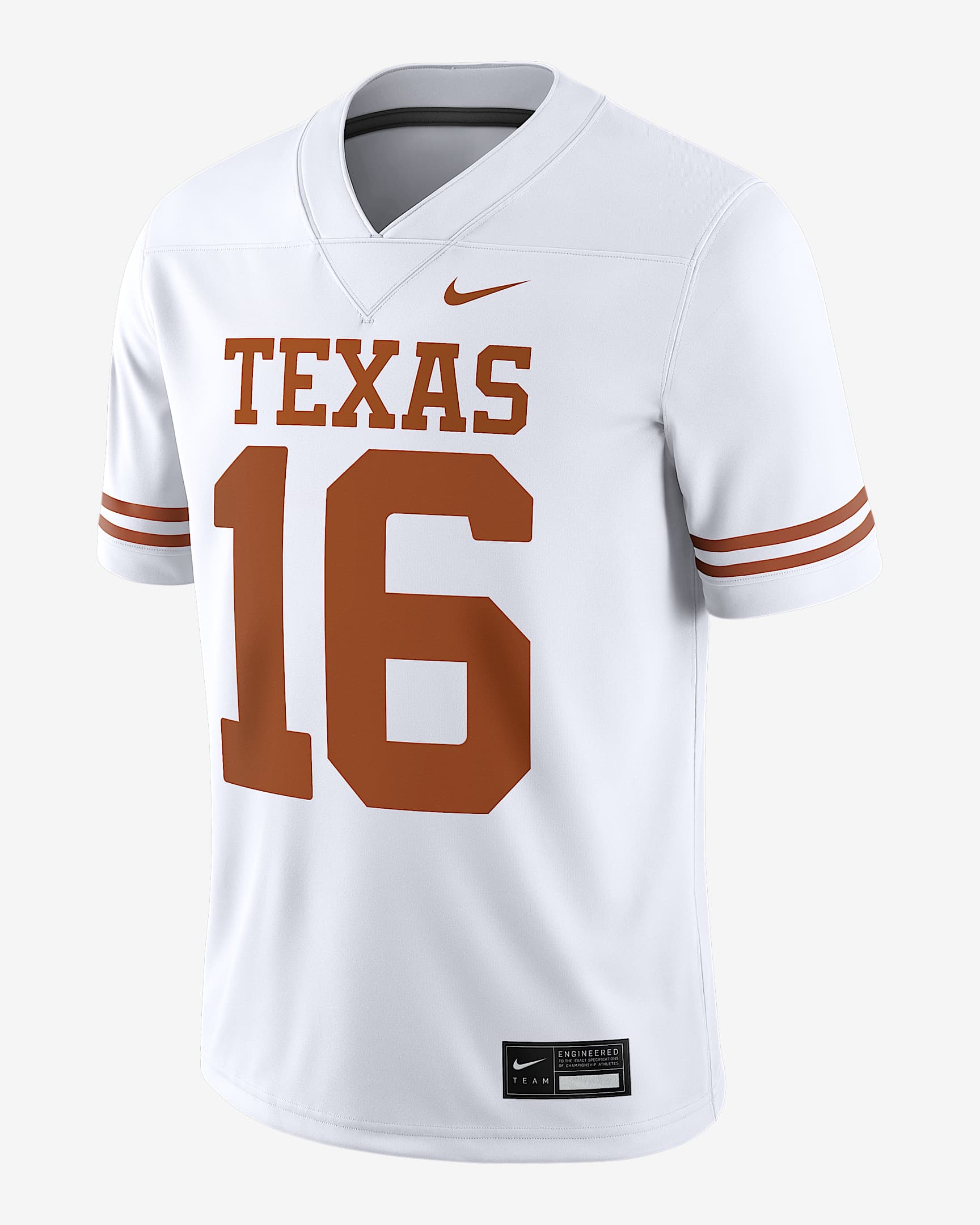 Arch Manning Texas Men’s Nike Dri-FIT College Game Jersey - Orange