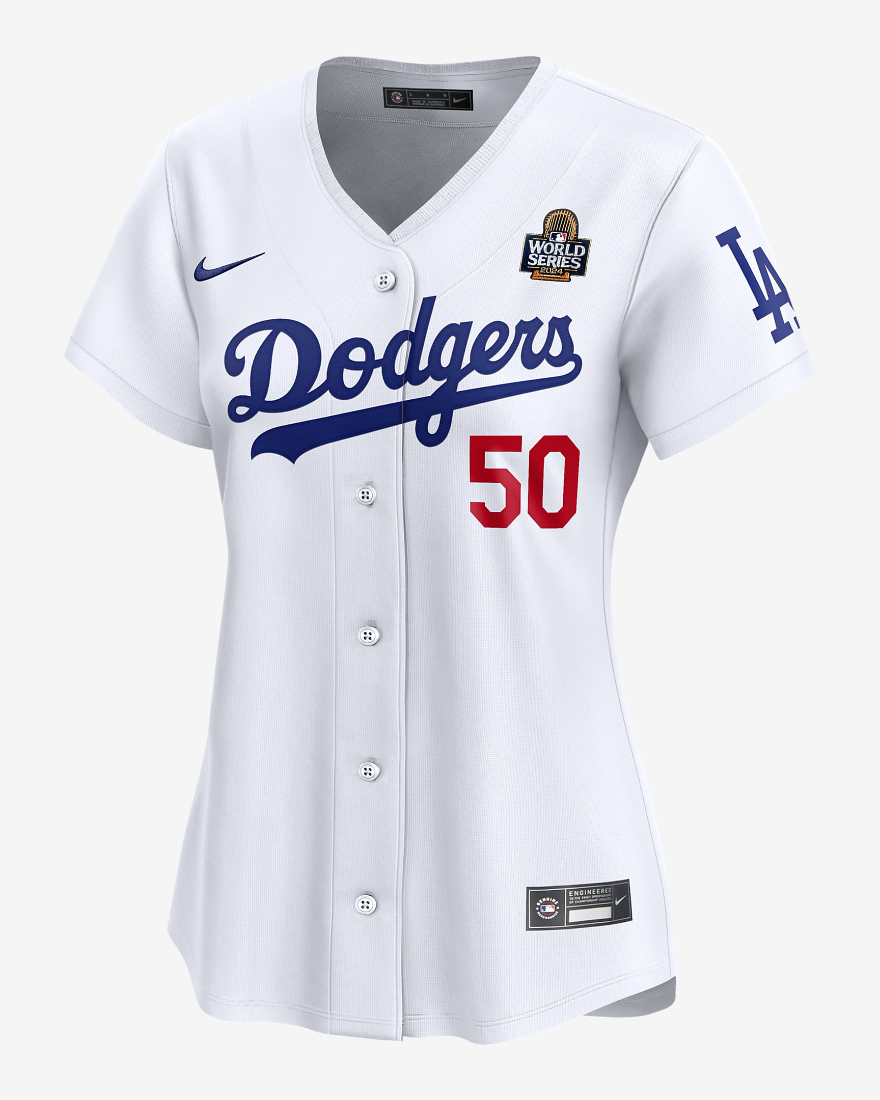 Mookie Betts Los Angeles Dodgers 2025 World Series Women’s Nike DriFIT