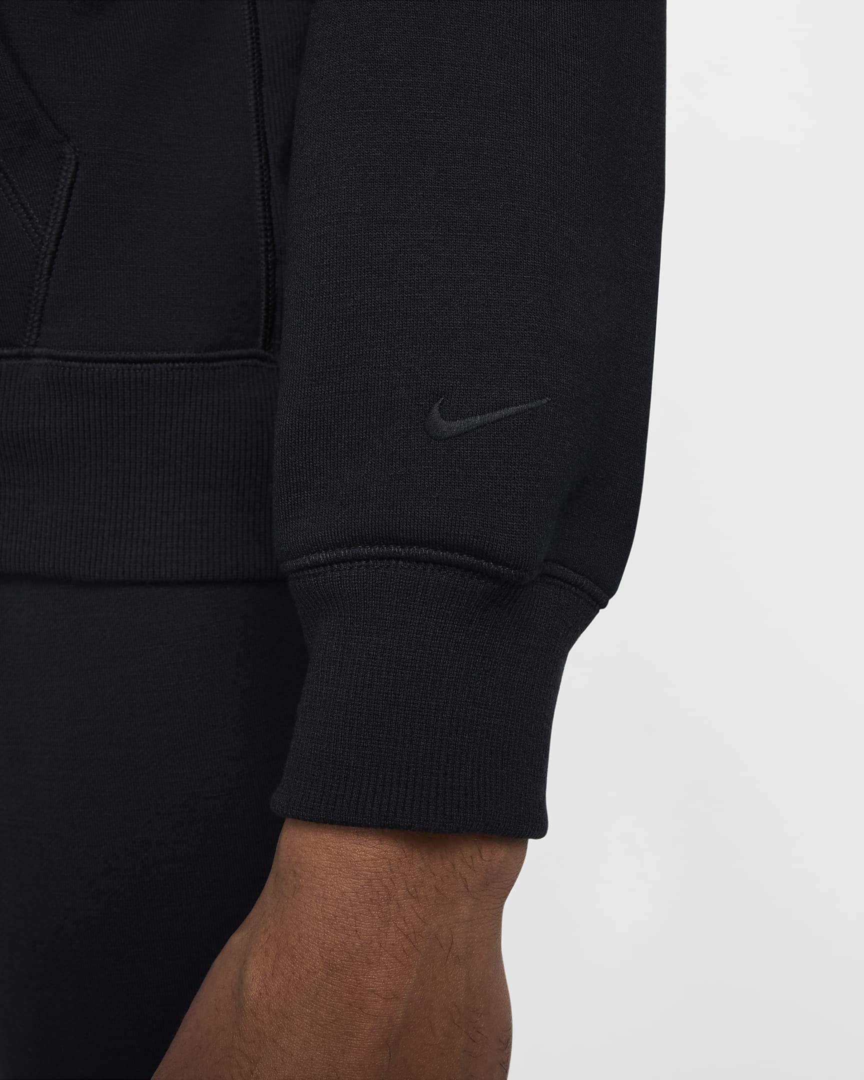 Nike Wool Classic Hoodie - Black