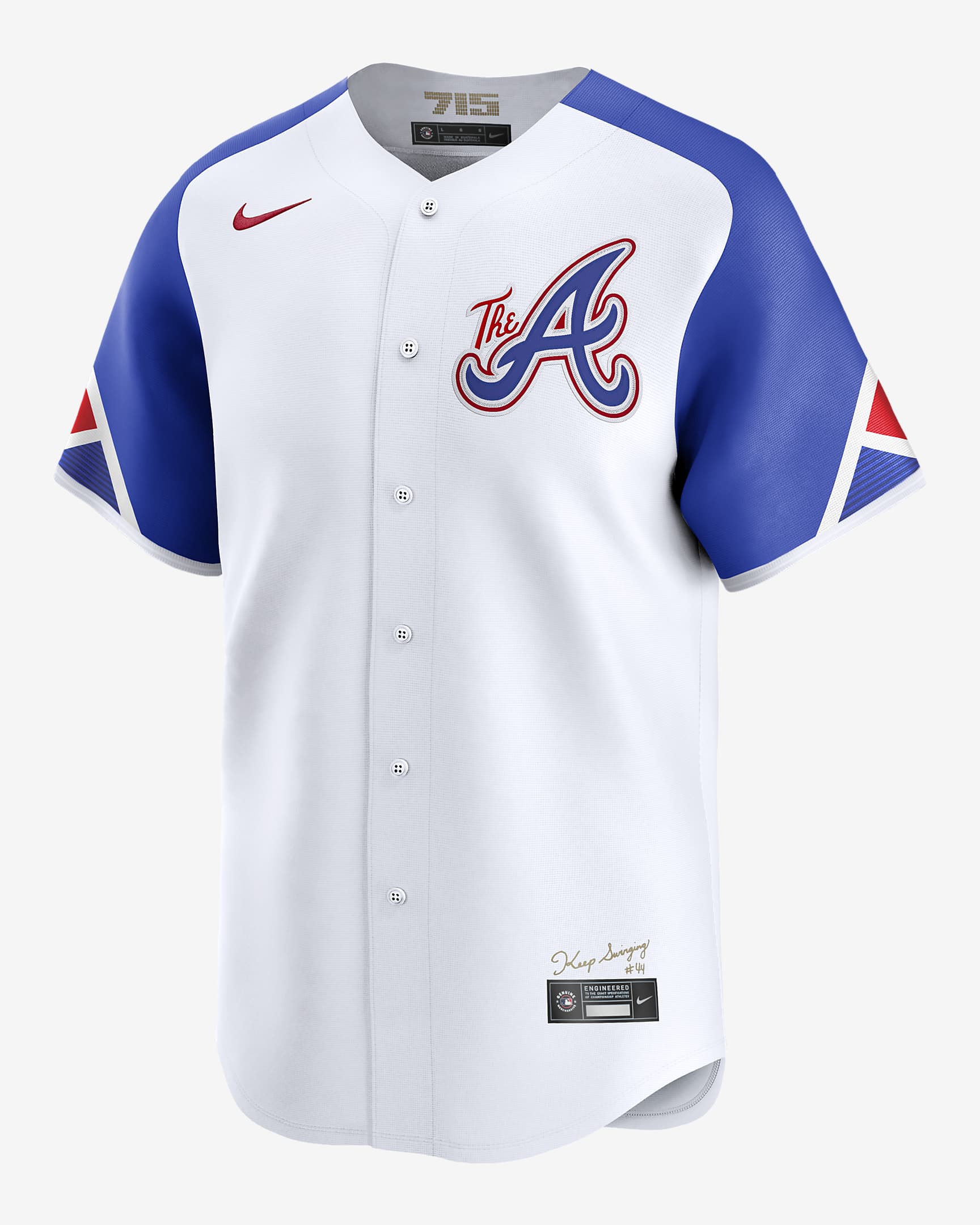 Jersey Nike Dri-FIT ADV de la MLB Limited para hombre Atlanta Braves ...