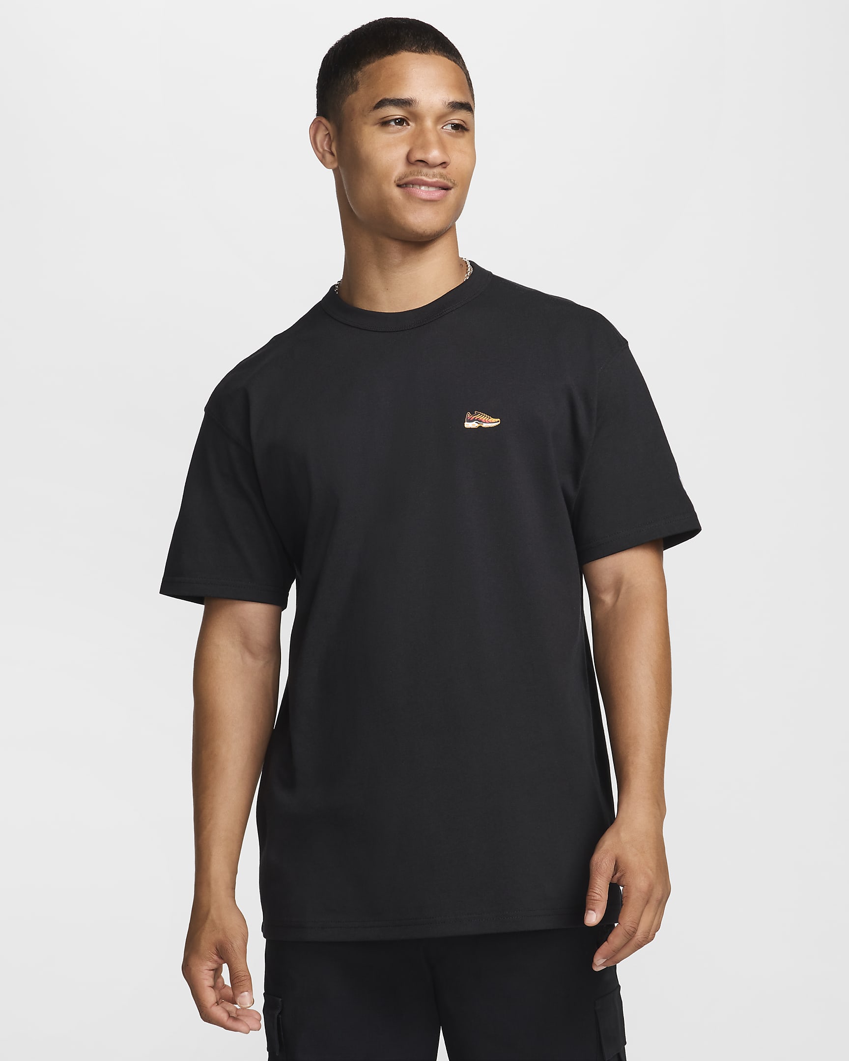 Nike Sportswear Premium Men's T-Shirt - Black/Black