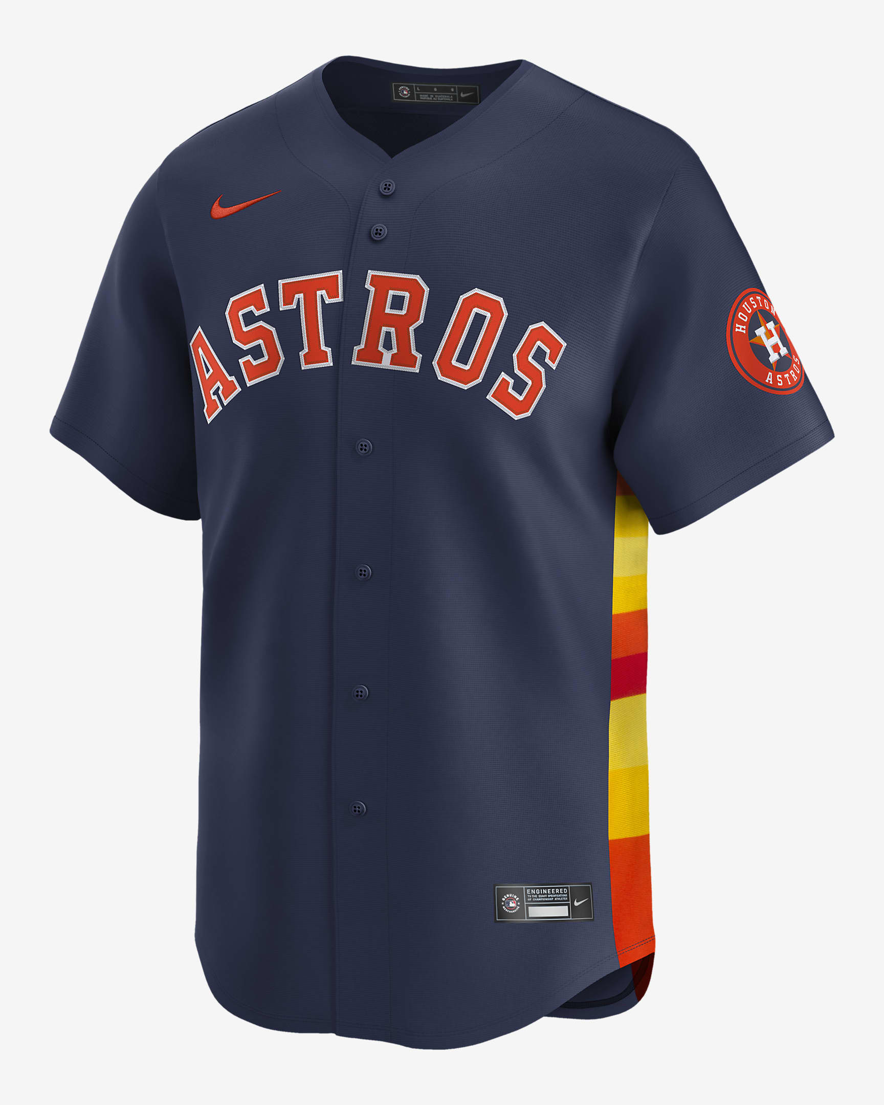 Alex Bregman Houston Astros Men's Nike Dri-FIT ADV MLB Limited Jersey - Navy