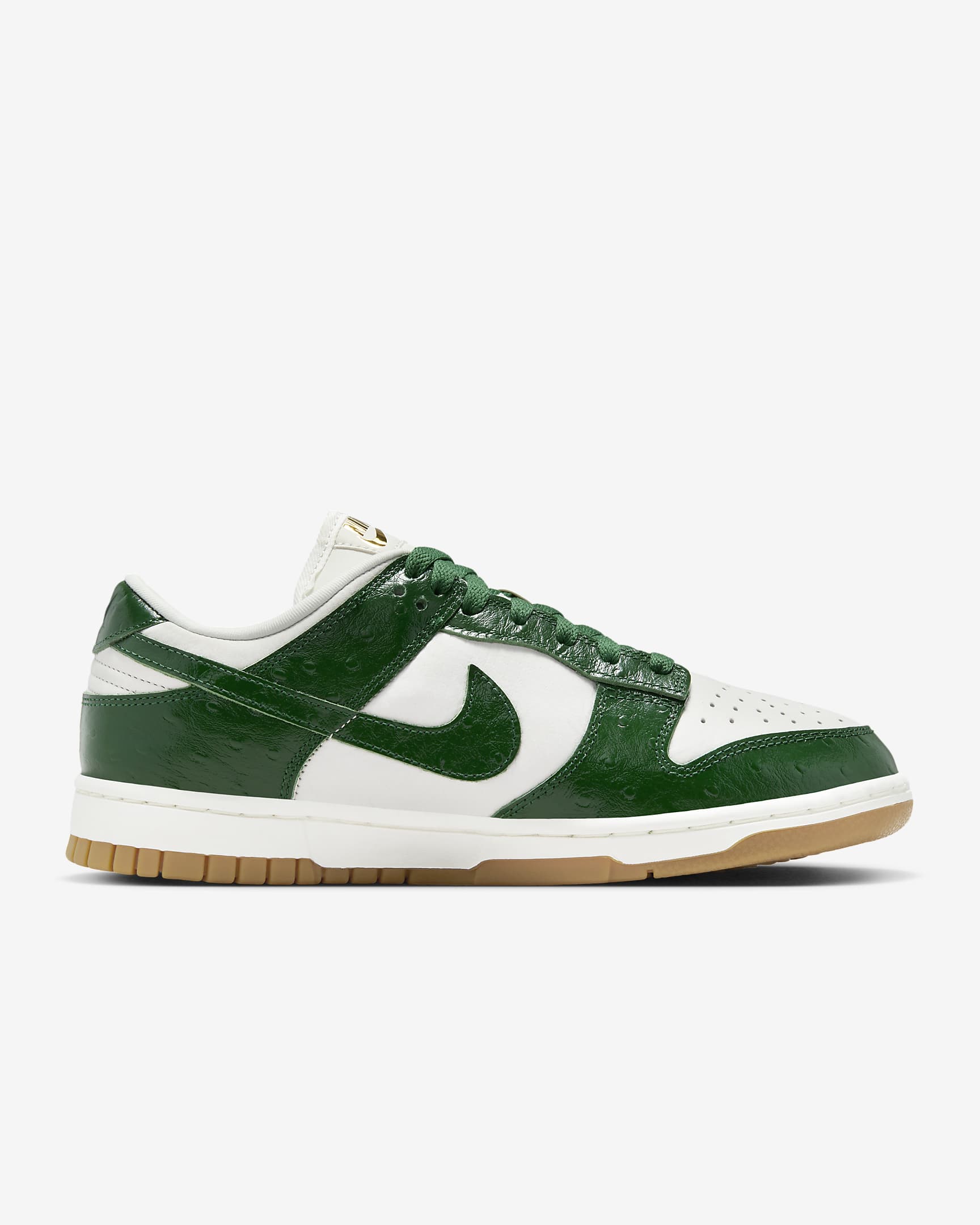 Nike Dunk Low LX Women's Shoes - Phantom/Sail/Metallic Gold/Gorge Green