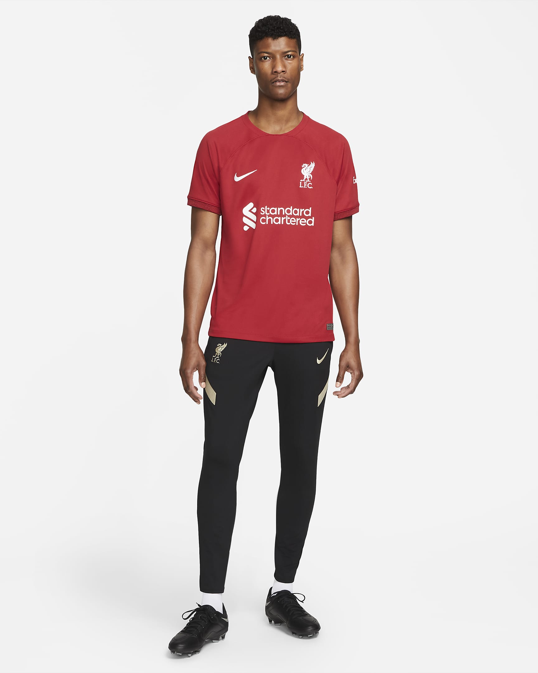 Liverpool F.C. 2022/23 Stadium Home Men's Nike Dri-FIT Football Shirt ...