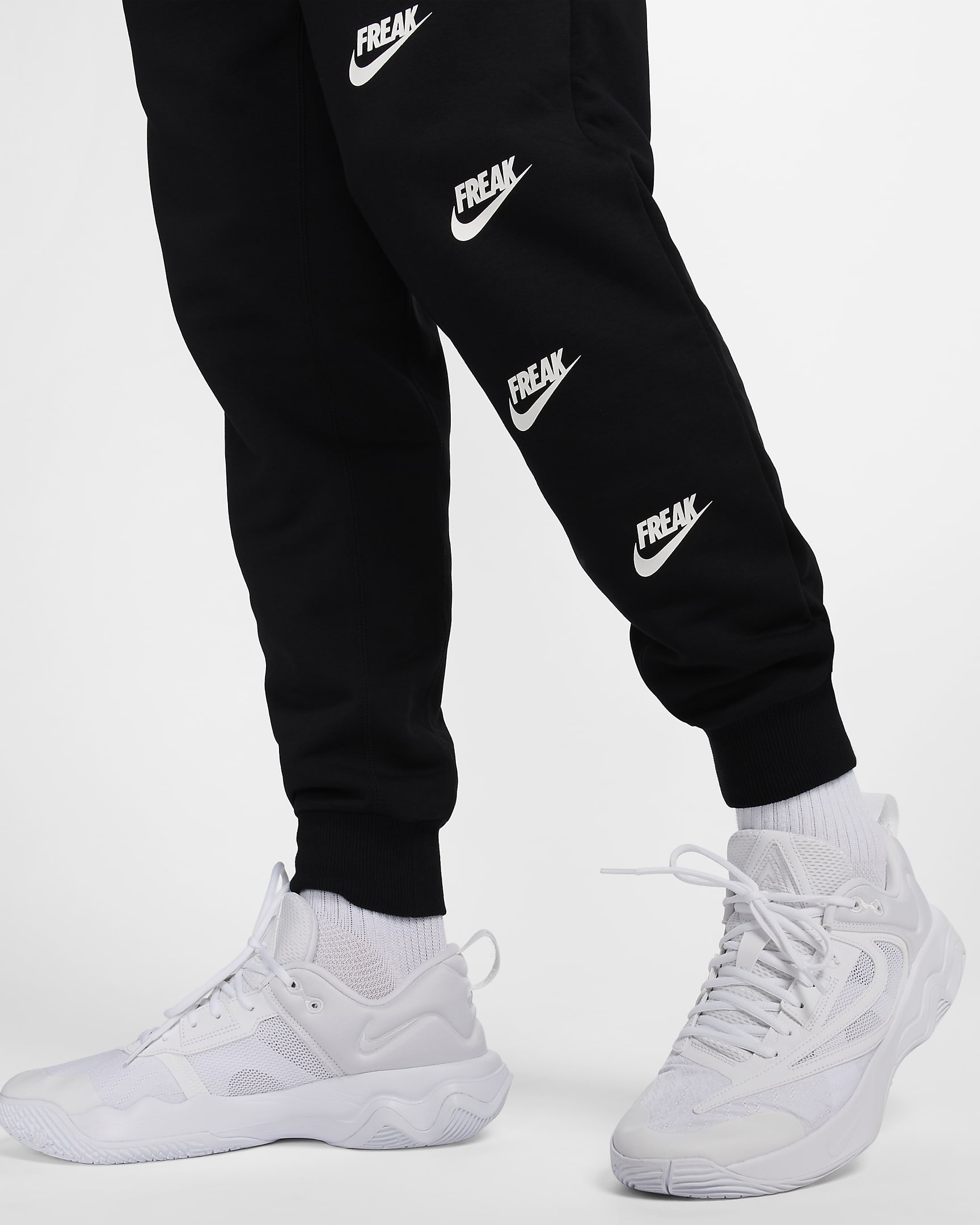 Joggers Standard Issue Dri-FIT para hombre Giannis - Negro/Antracita/Blanco