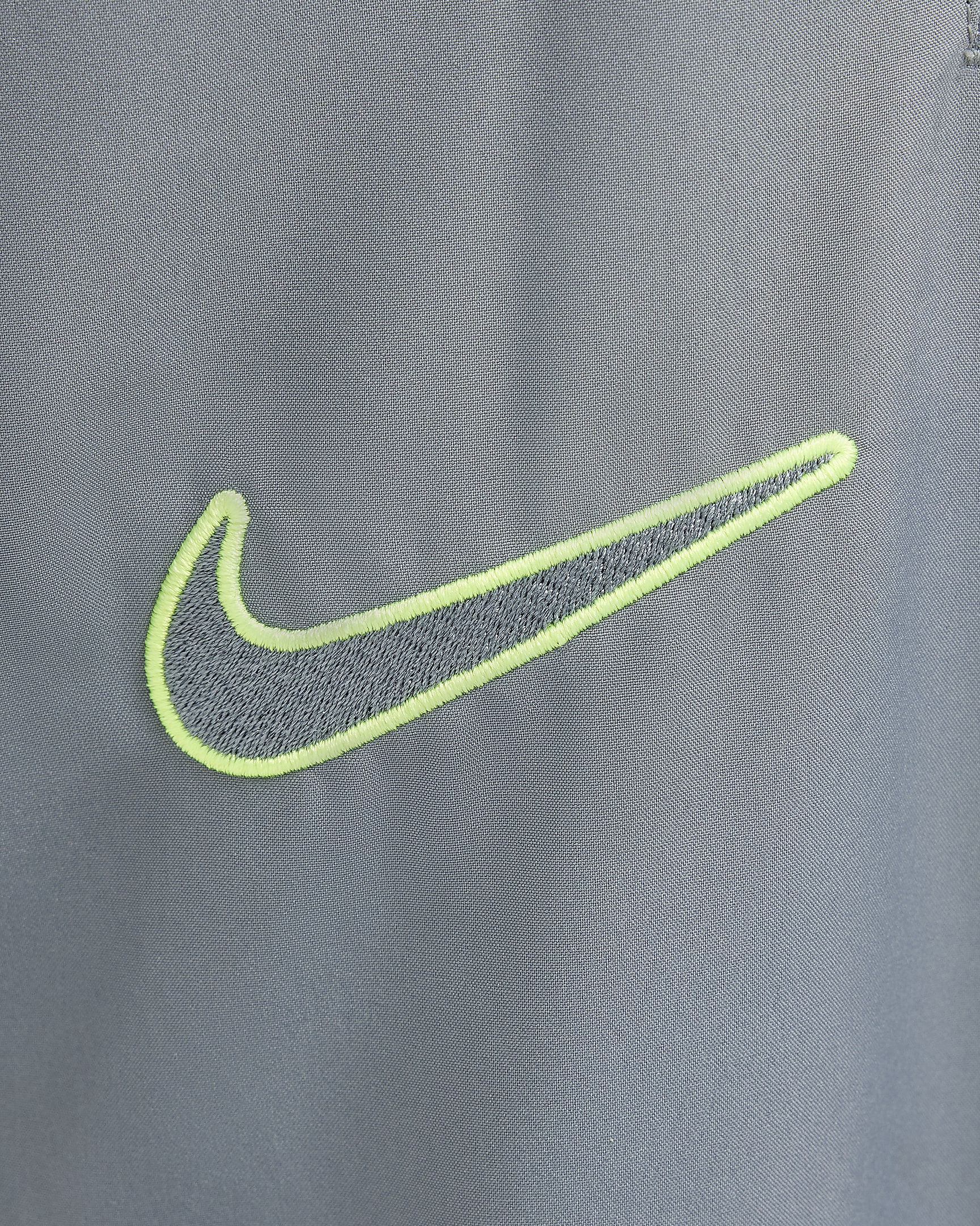 Nike Academy Men's Water-Repellent Football Pants - Cool Grey/Volt/Volt