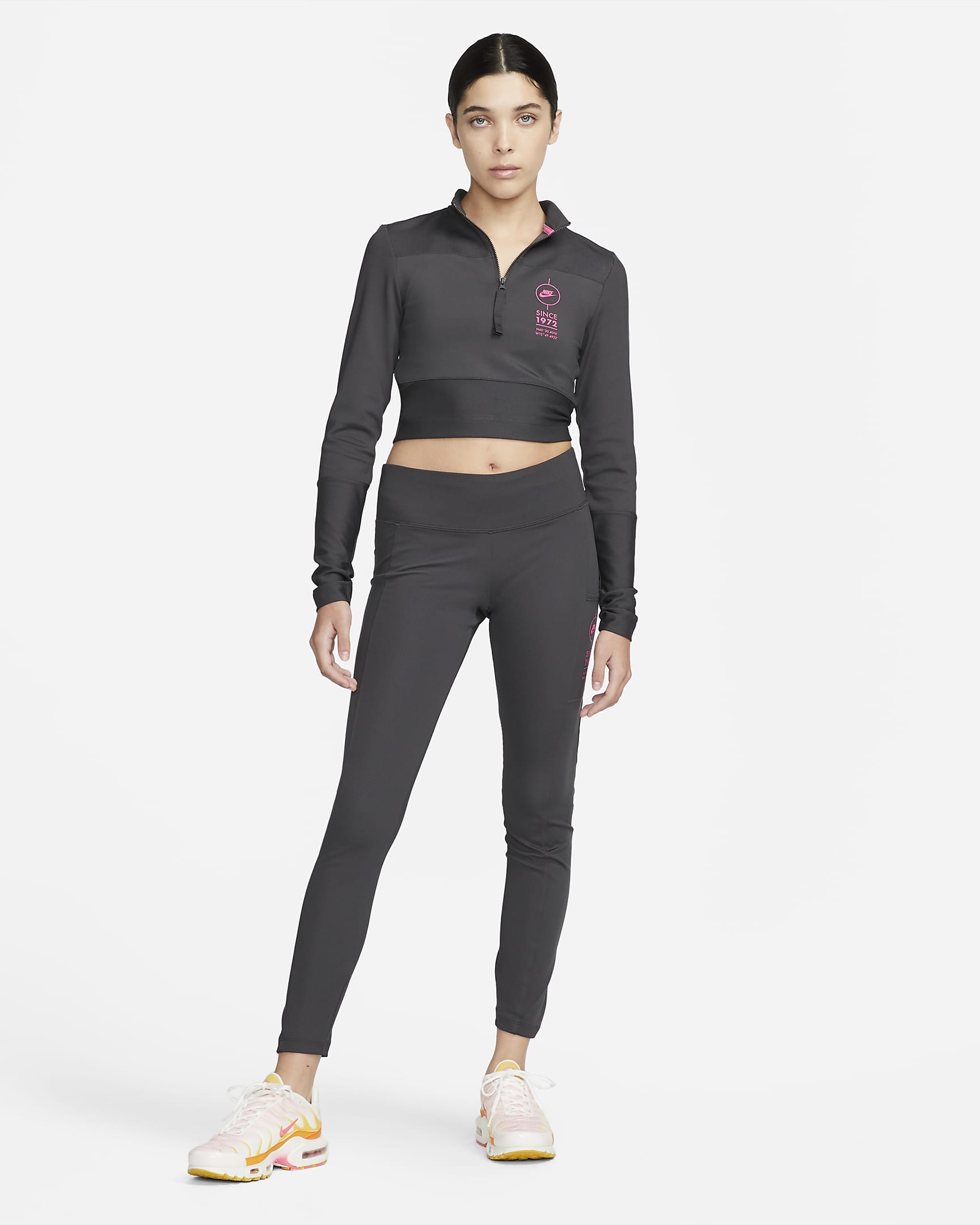 Nike Sportswear Women's Ribbed Long-Sleeve Sports Utility Top. Nike UK