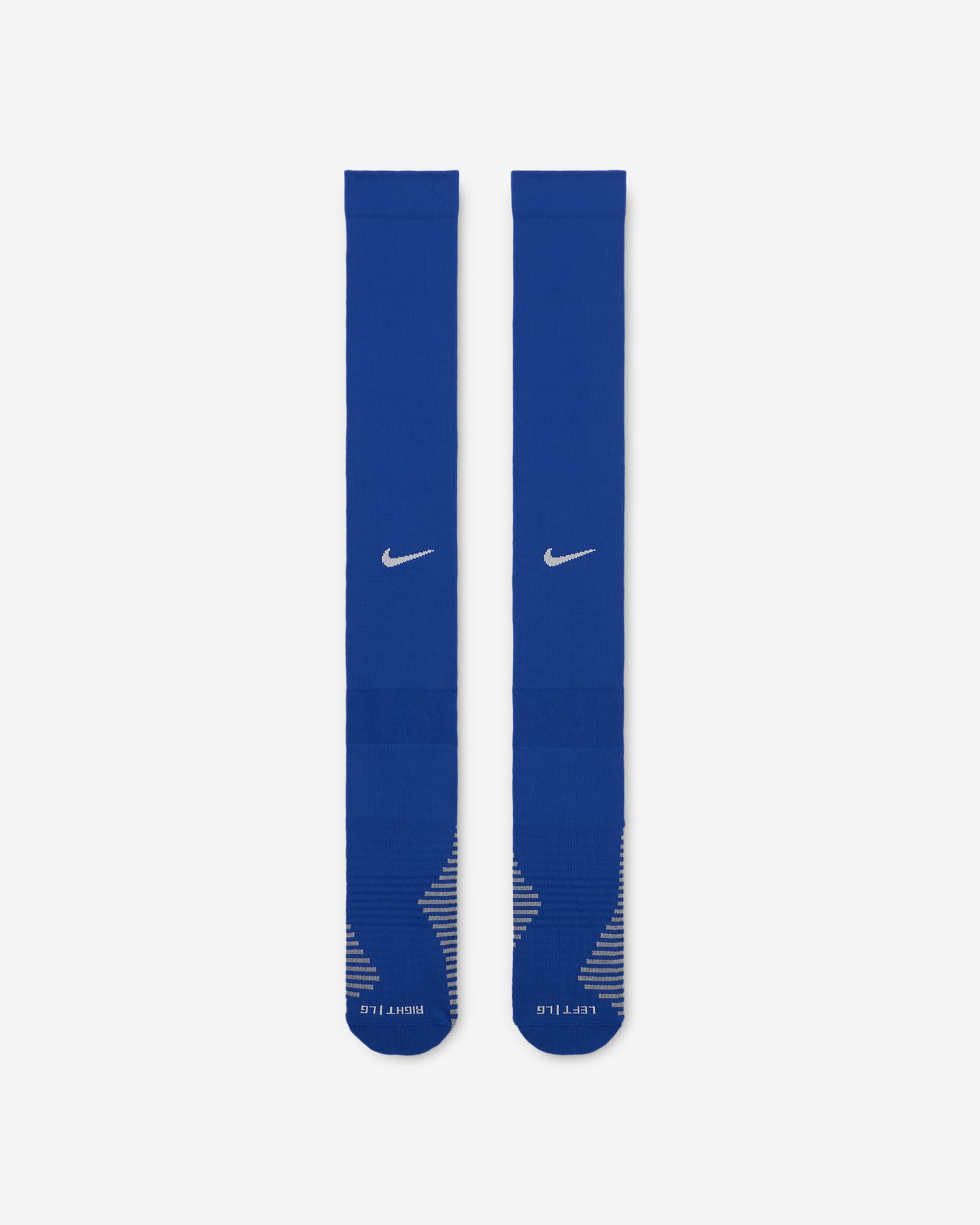 Chelsea F.C. Strike Away Nike Dri-FIT Knee-High Football Socks - Rush Blue/Guava Ice