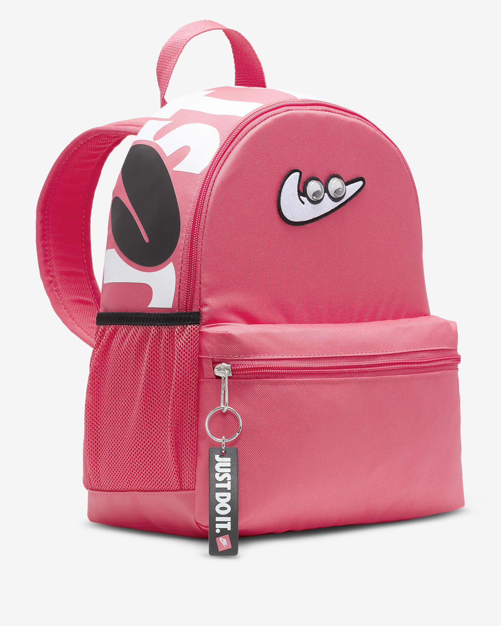 Nike Brasilia JDI Kids' Mini Backpack (11L) - Aster Pink/Black/White