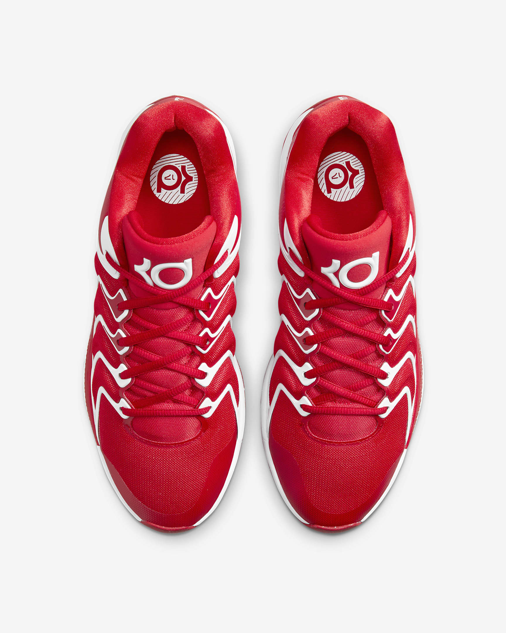 KD17 (Team Bank) Basketball Shoes - University Red/White/University Red