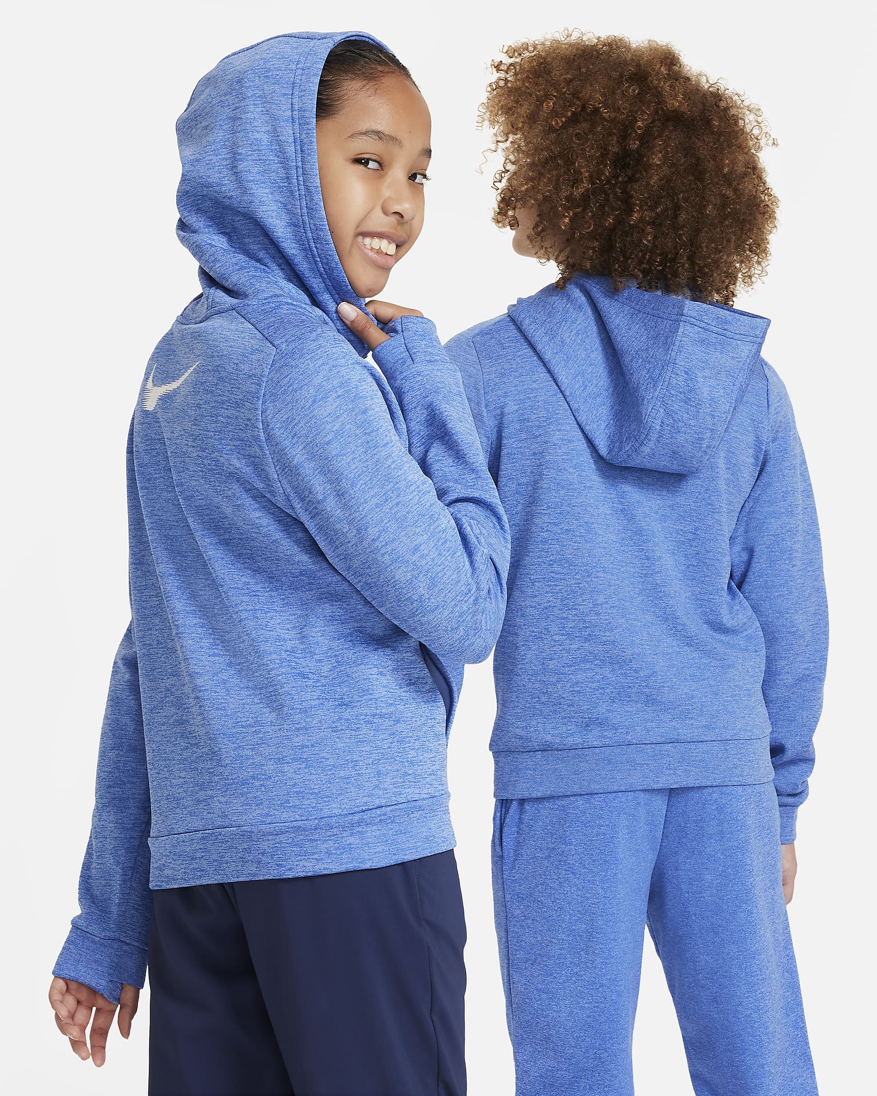 Nike Therma-FIT Multi+ Older Kids' Full-Zip Training Hoodie. Nike RO