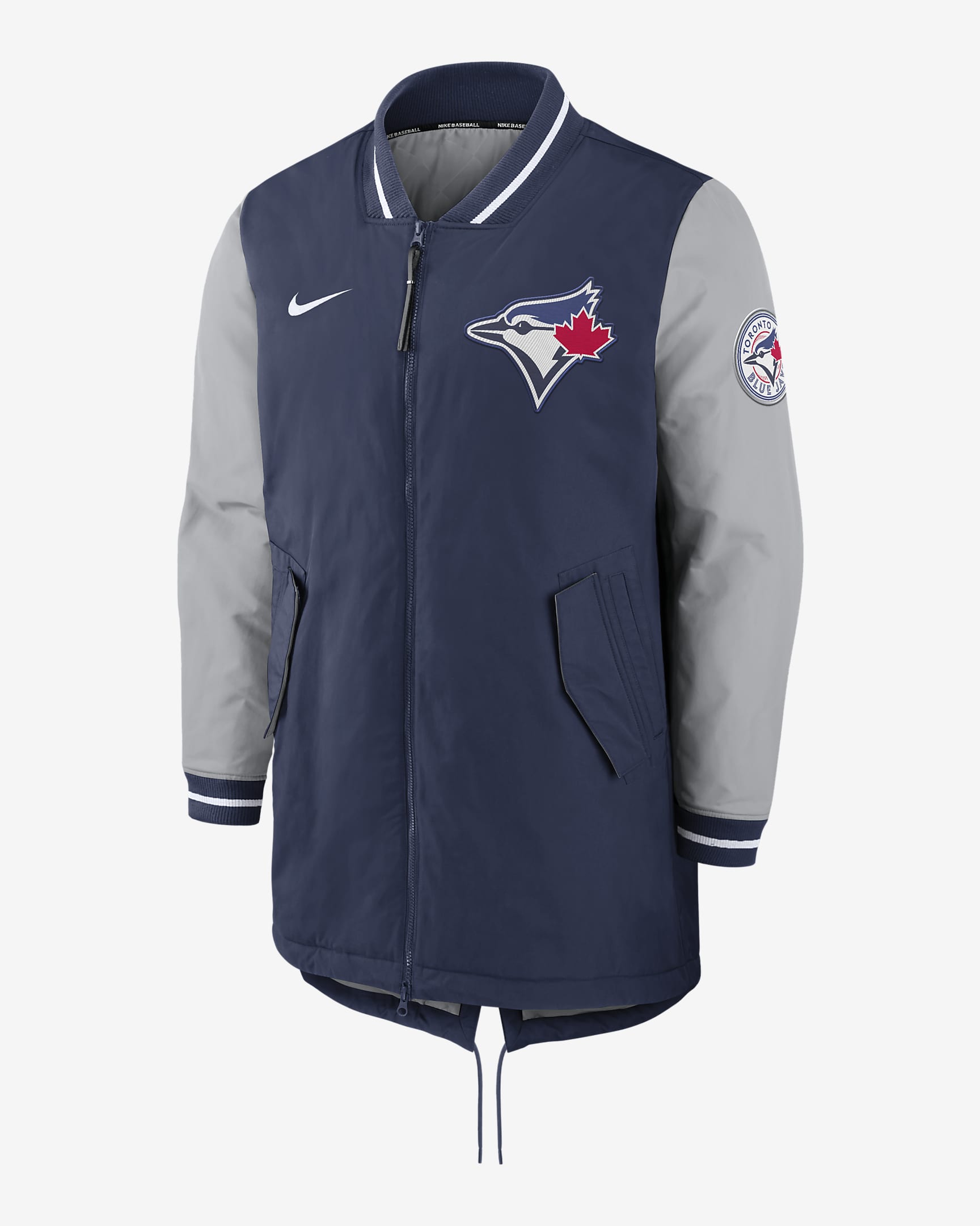 Nike Dugout (MLB Toronto Blue Jays) Men's FullZip Jacket.