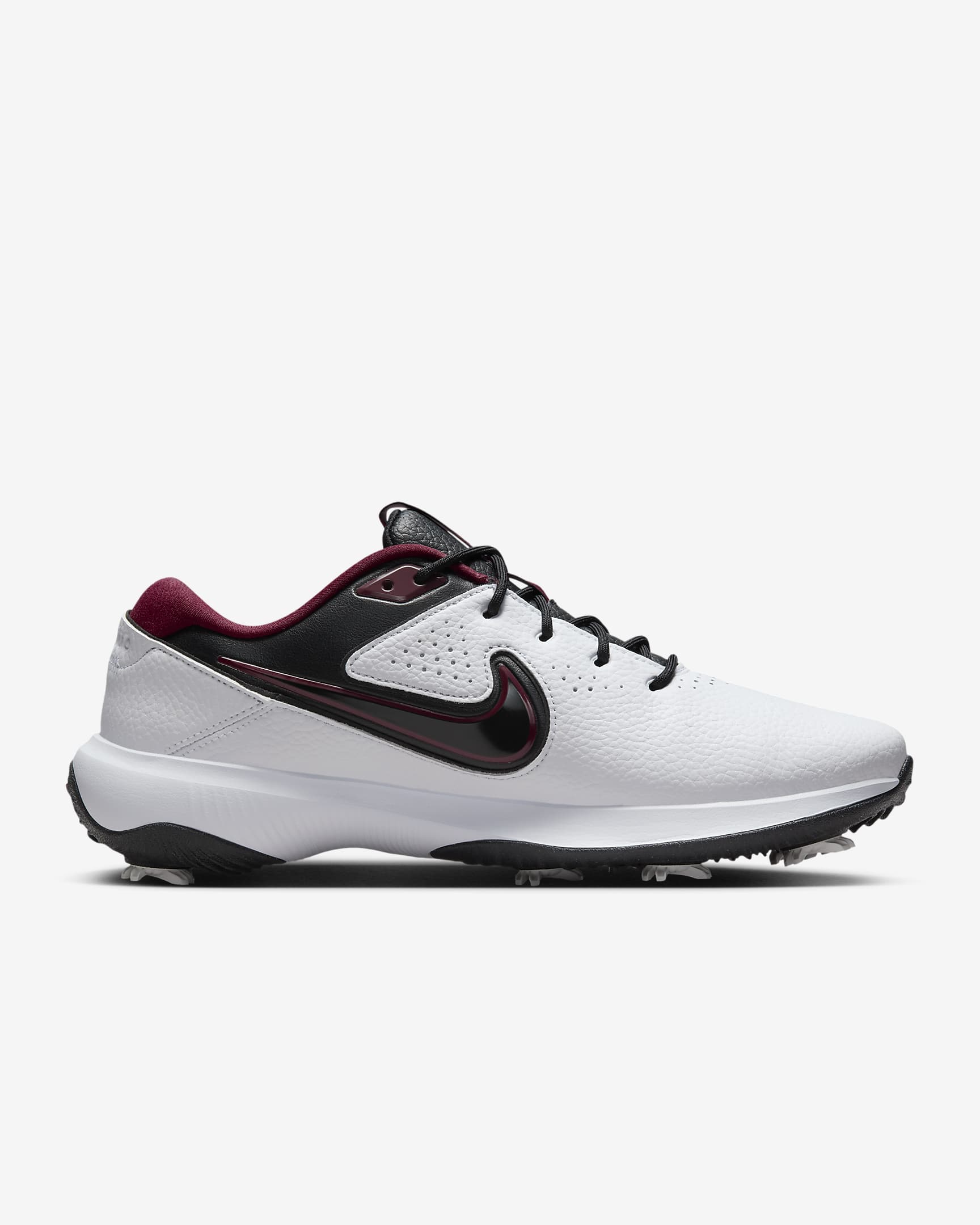 Nike Victory Pro 3-golfsko til mænd - hvid/sort/Lightning/Team Red