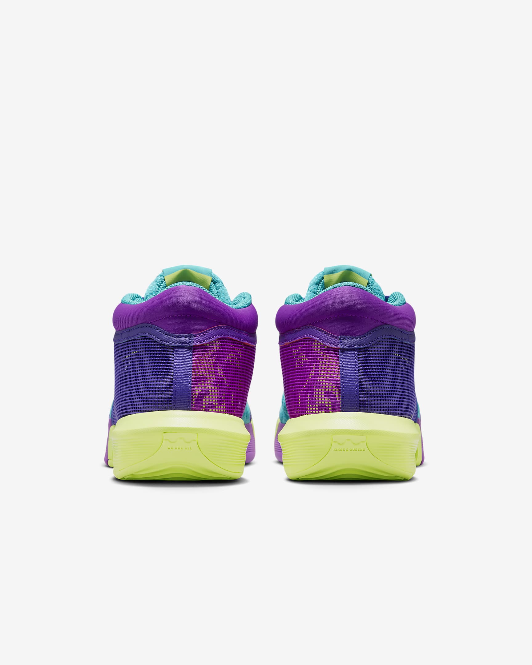 LeBron Witness 8 EP 籃球鞋 - Field Purple/Dusty Cactus/Light Lemon Twist/白色