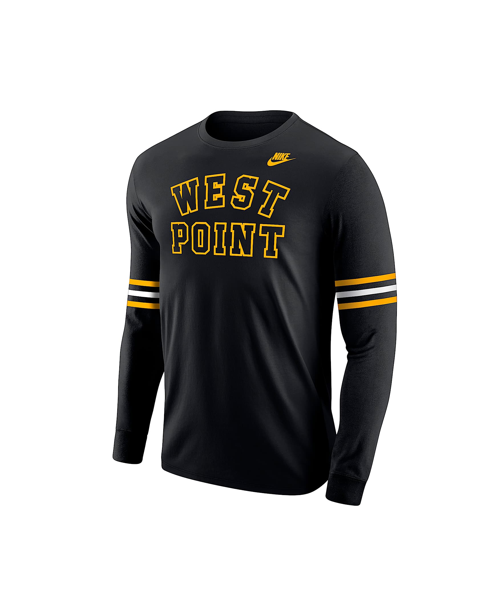 Army Men's Nike College Long-Sleeve T-Shirt - Black