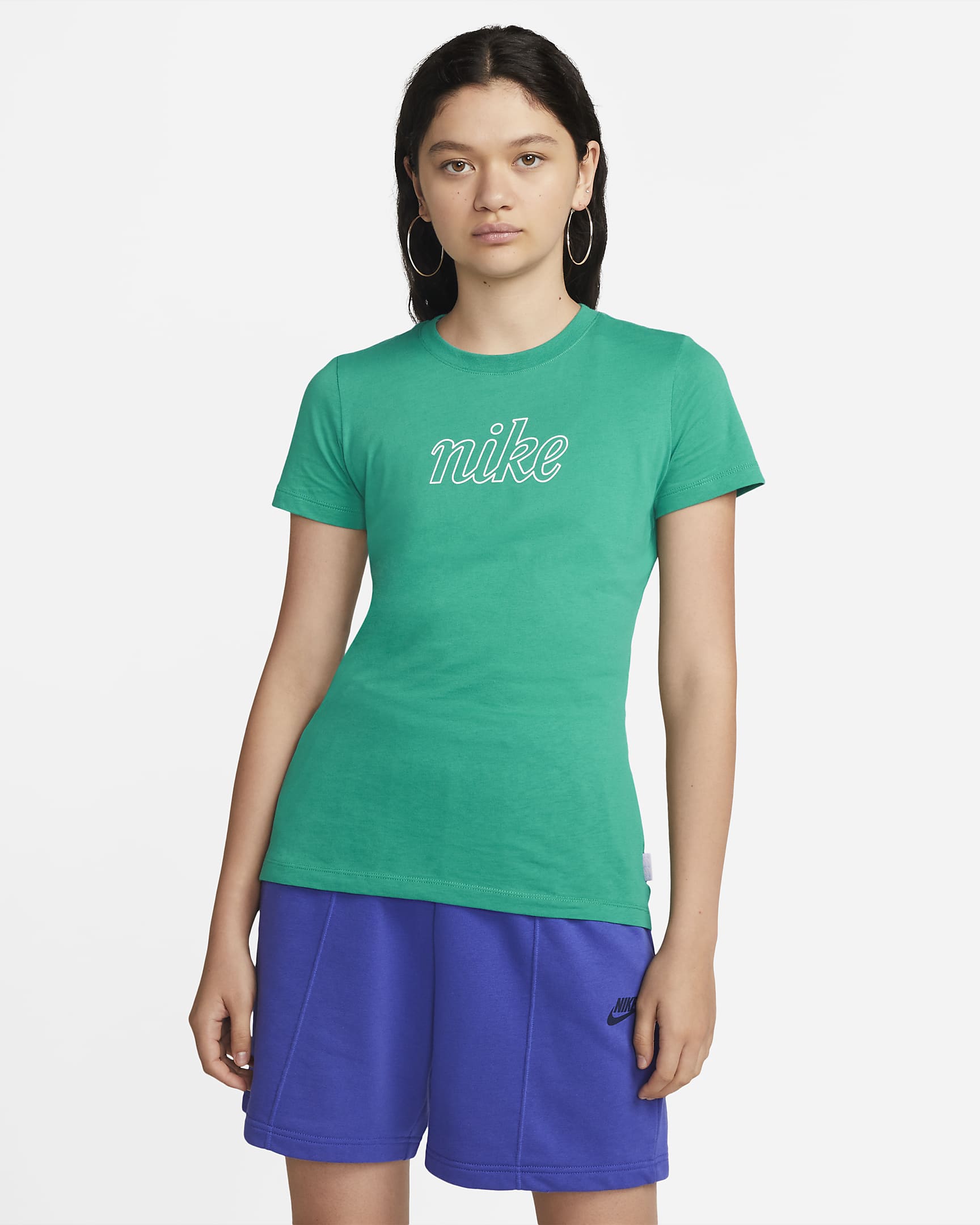 Nike Sportswear Icon Clash Women's T-Shirt - Neptune Green