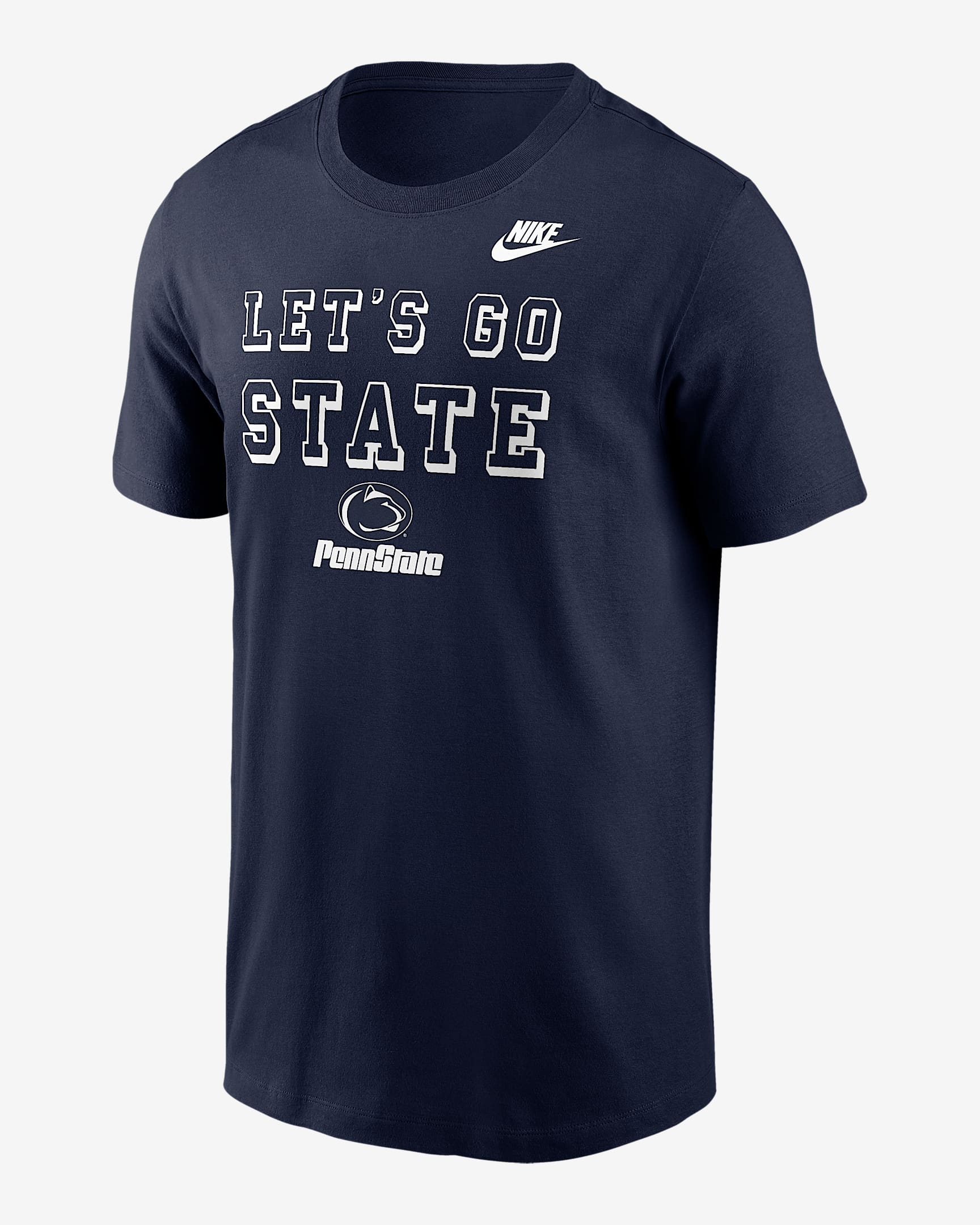 Playera universitaria Nike para hombre Penn State Legacy Nickname Nike com
