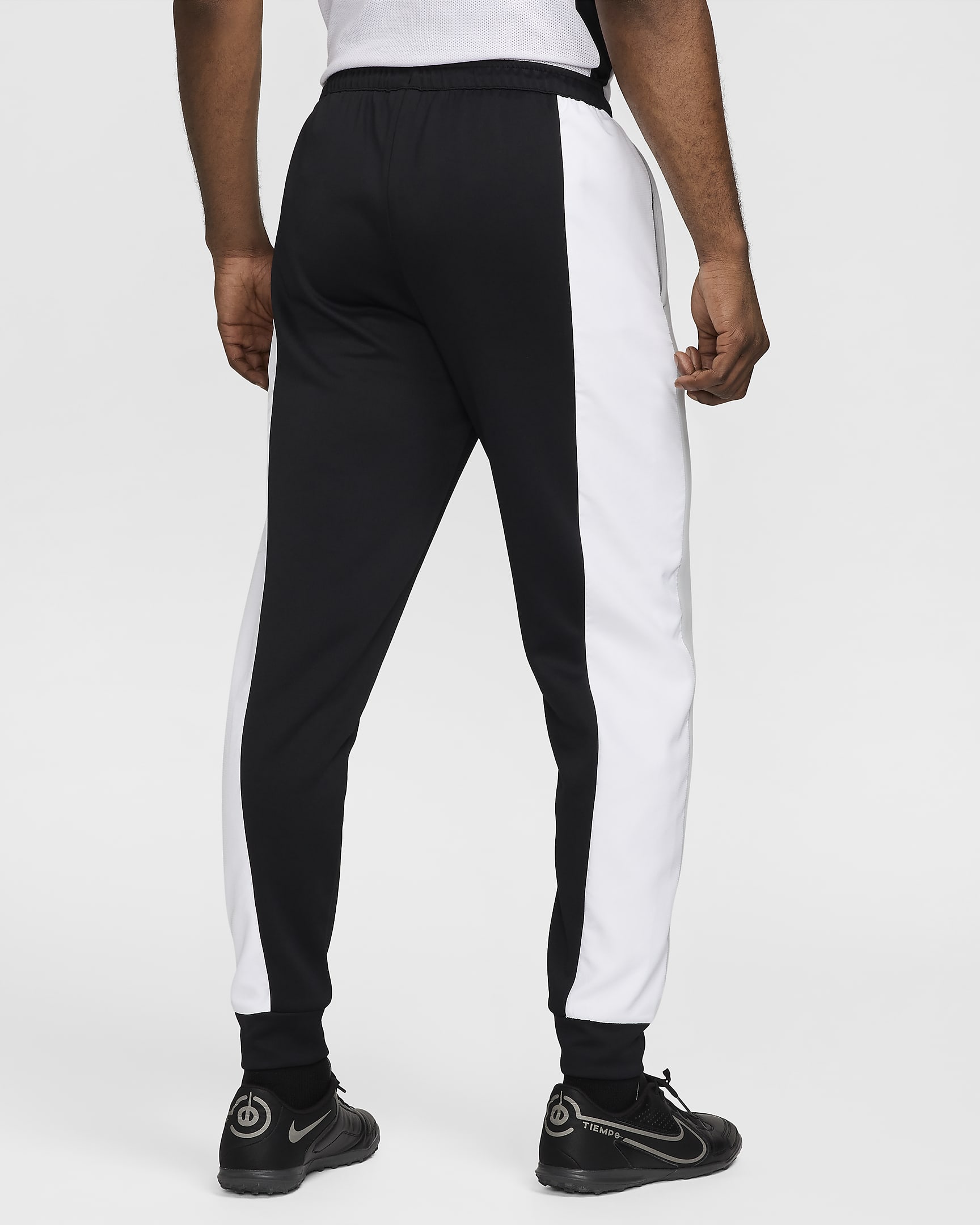 Track pants da calcio Dri-FIT Nike Academy – Uomo - Nero/Bianco/Light Smoke Grey/Bianco